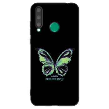Picasee silikónový čierny obal pre Honor 20 Lite - Diamanty Blue