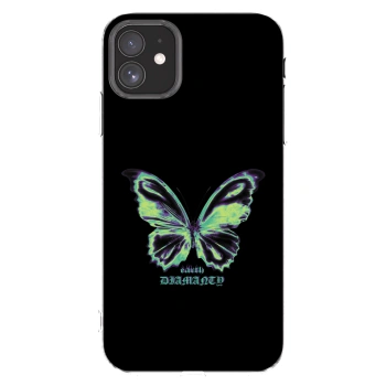 Picasee silikónový prehľadný obal pre Apple iPhone 11 - Diamanty Blue