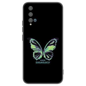 Picasee silikónový čierny obal pre Huawei Nova 5T - Diamanty Blue