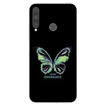 Picasee silikónový prehľadný obal pre Huawei P40 Lite E - Diamanty Blue