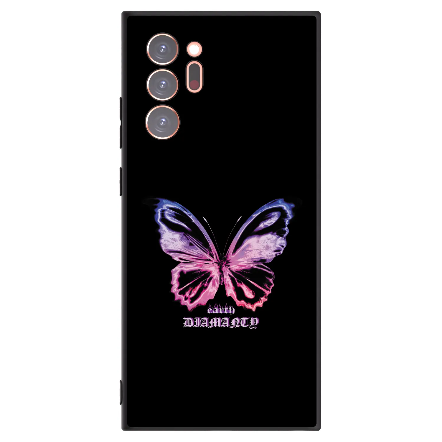 Picasee silikónový čierny obal pre Samsung Galaxy Note 20 Ultra - Diamanty Purple