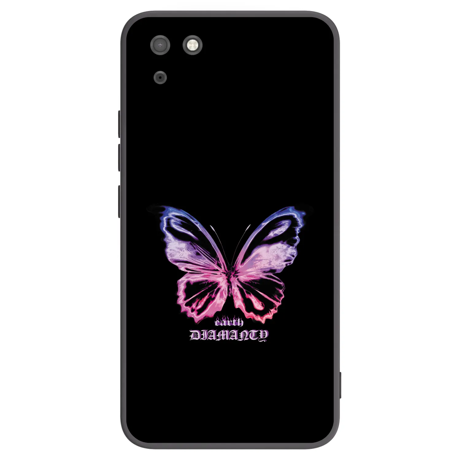 Picasee silikónový čierny obal pre Huawei Y5P - Diamanty Purple