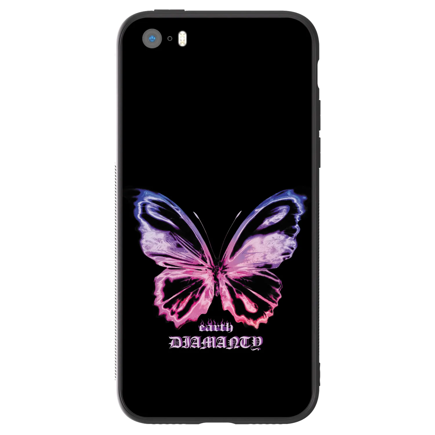 Picasee ULTIMATE CASE pro Apple iPhone 5/5S/SE - Diamanty Purple