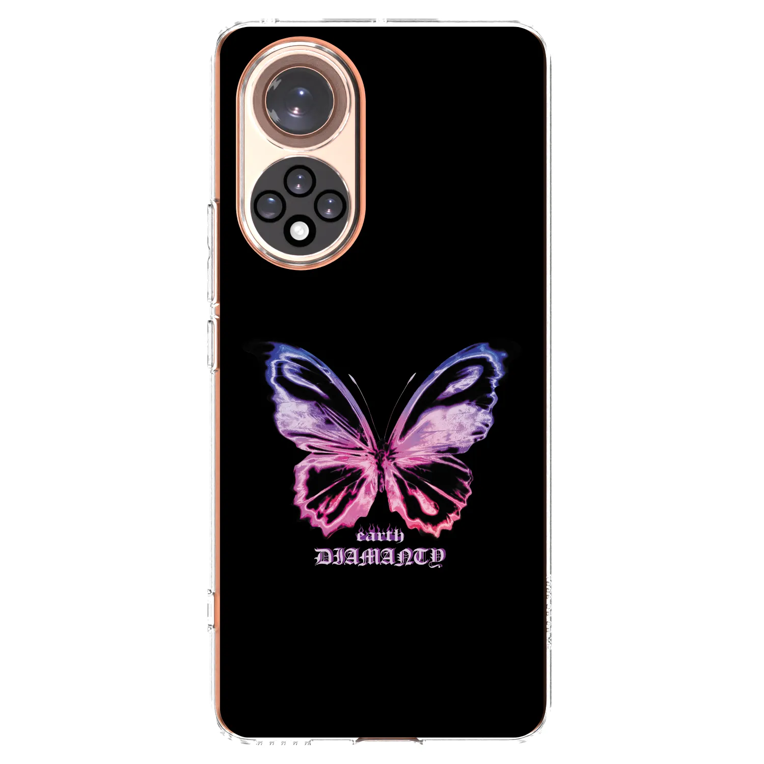 Picasee silikónový prehľadný obal pre Huawei Nova 9 - Diamanty Purple