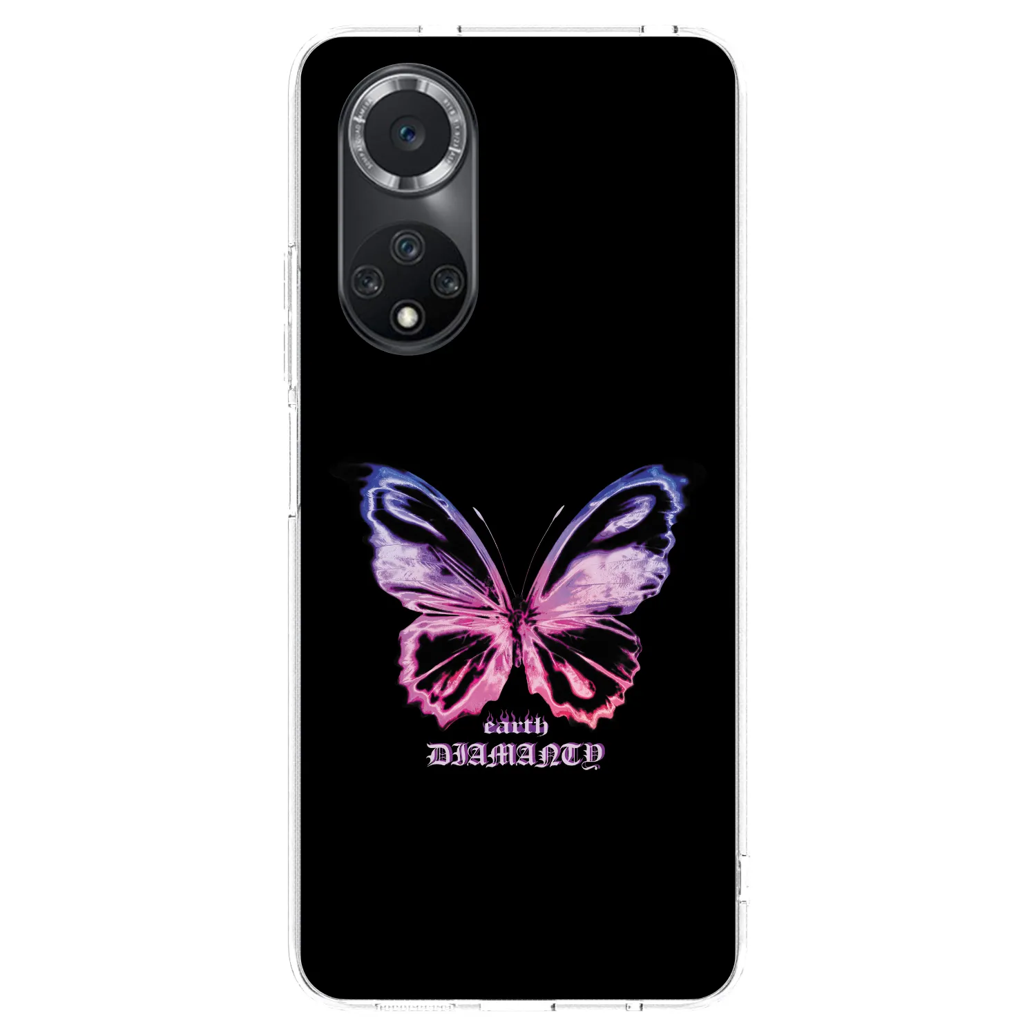 Picasee silikónový prehľadný obal pre Huawei Nova 9 SE - Diamanty Purple