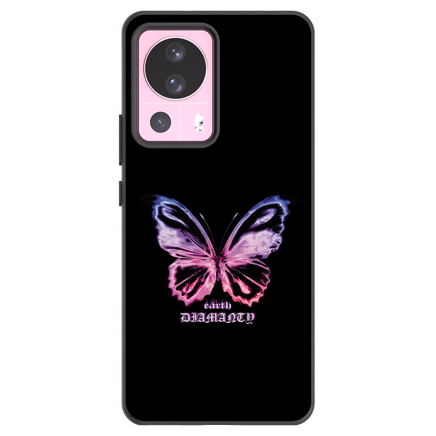 Picasee silikónový čierny obal pre Xiaomi 13 Lite - Diamanty Purple