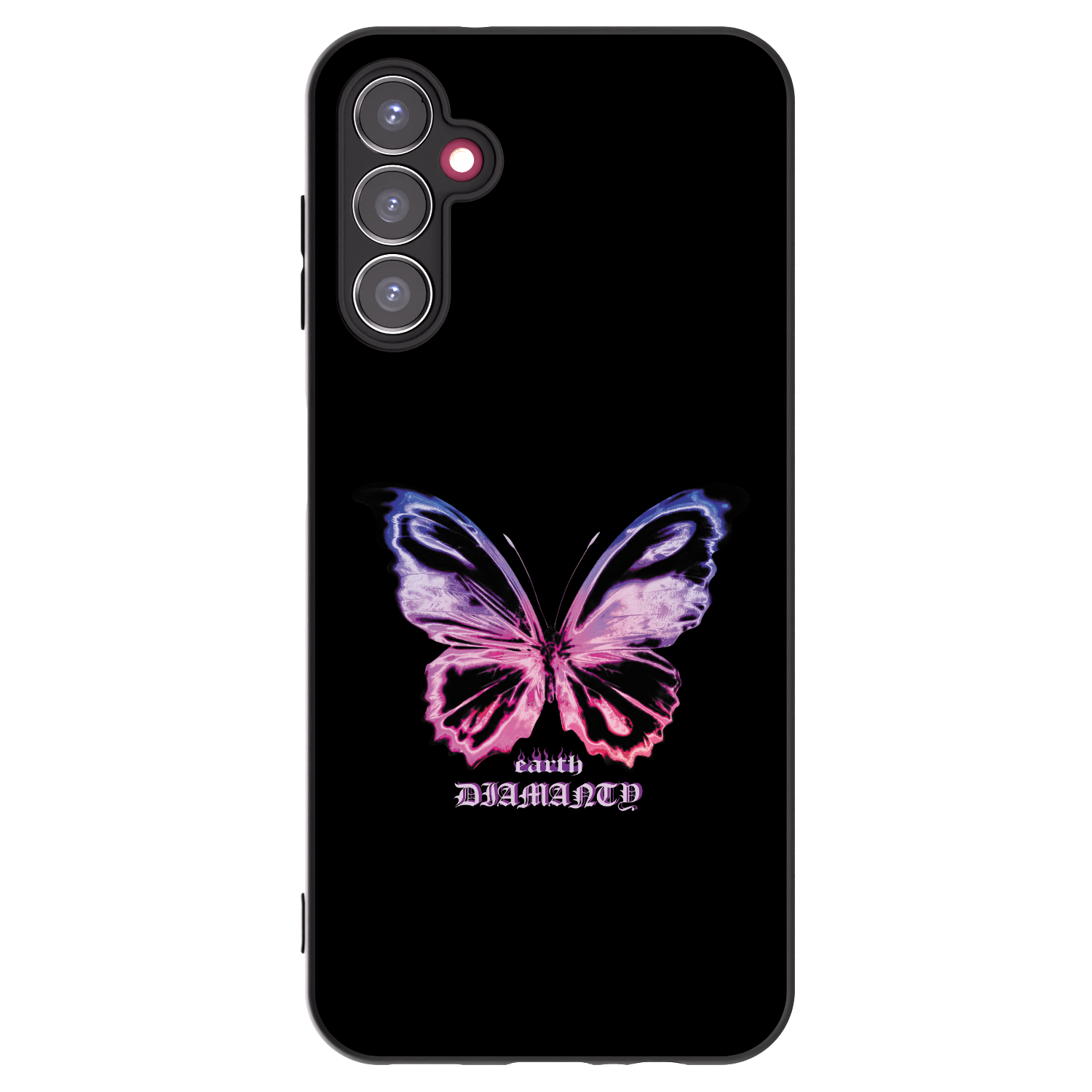 Picasee silikónový čierny obal pre Samsung Galaxy A14 5G A146P - Diamanty Purple