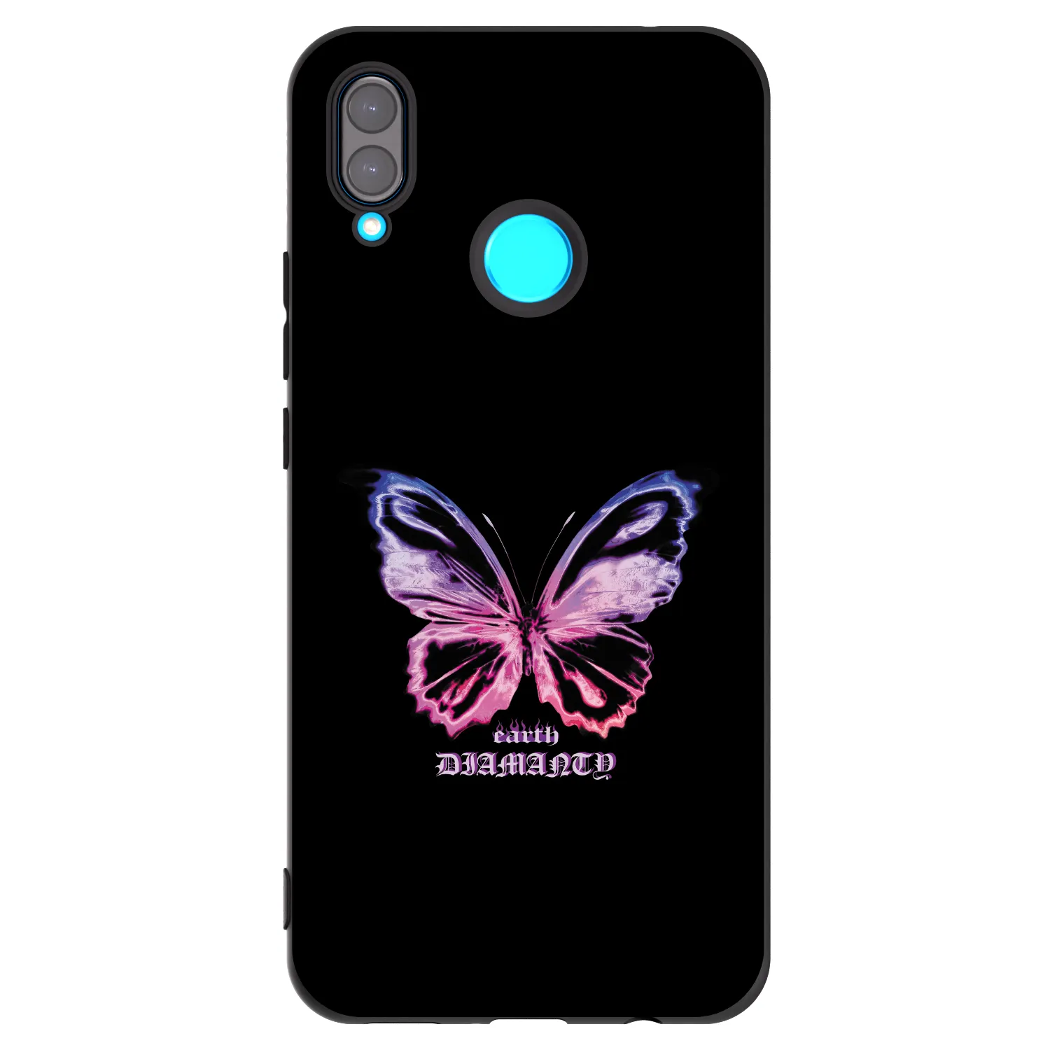 Picasee silikónový čierny obal pre Huawei Nova 3 - Diamanty Purple
