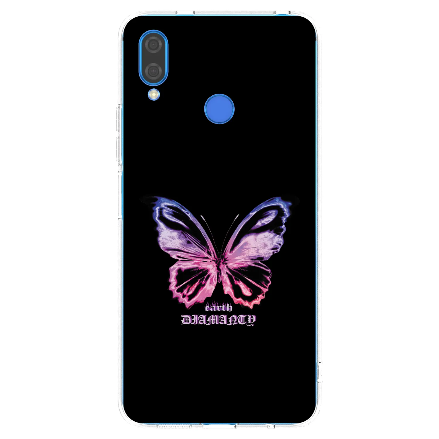 Picasee silikónový prehľadný obal pre Huawei Nova 3 - Diamanty Purple