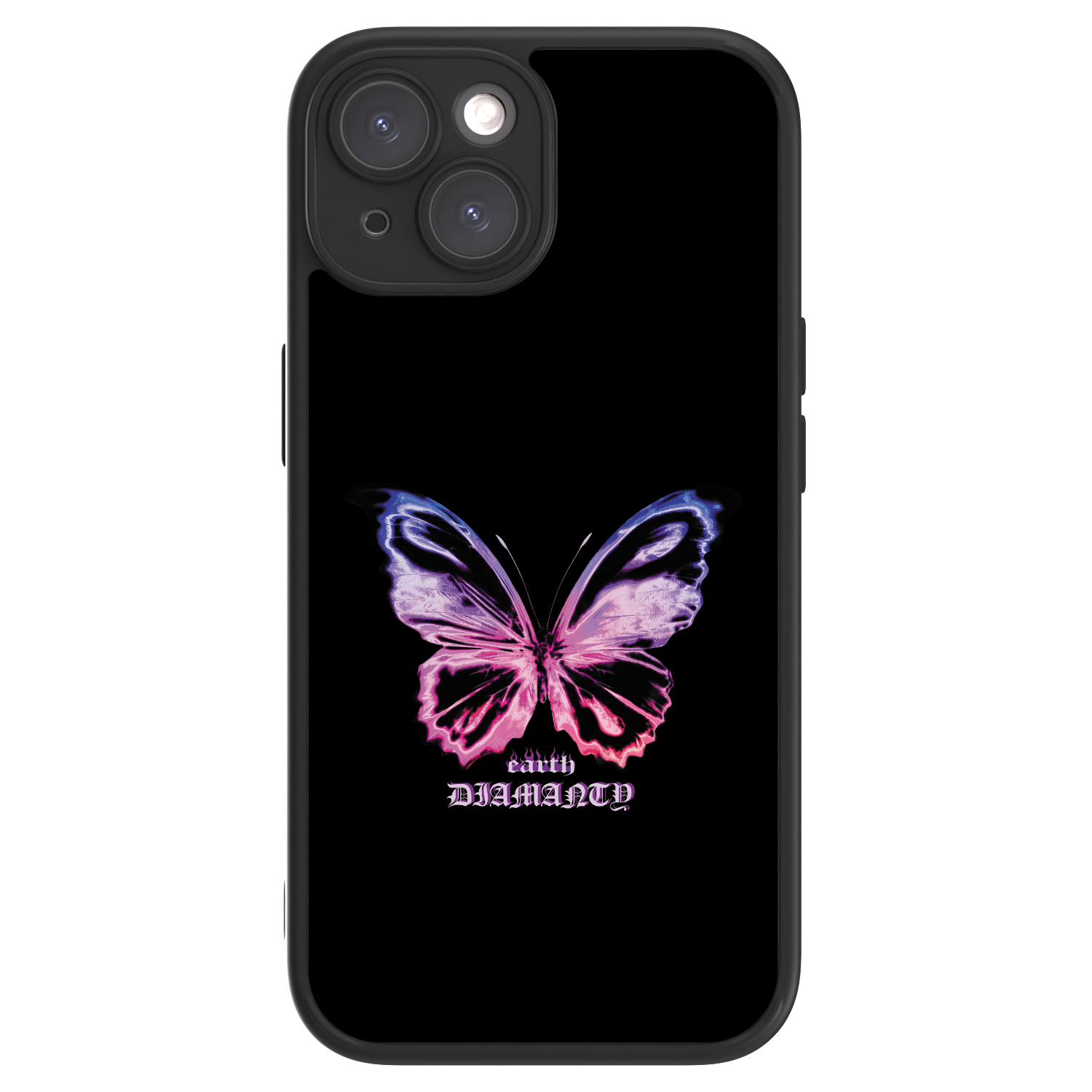 ULTIMATE CASE pro Apple iPhone 15 - Diamanty Purple