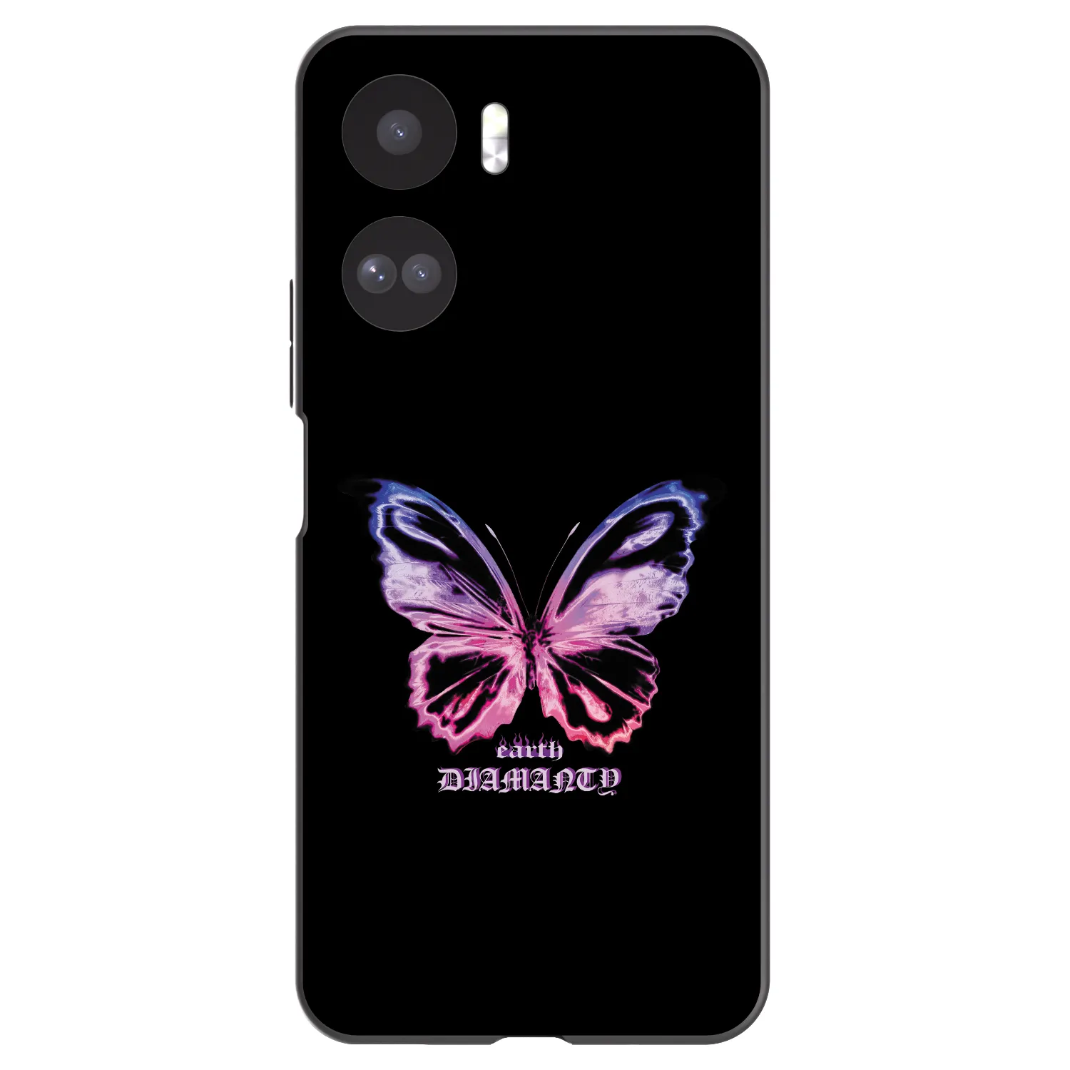 Picasee silikónový čierny obal pre Honor 90 Lite 5G - Diamanty Purple
