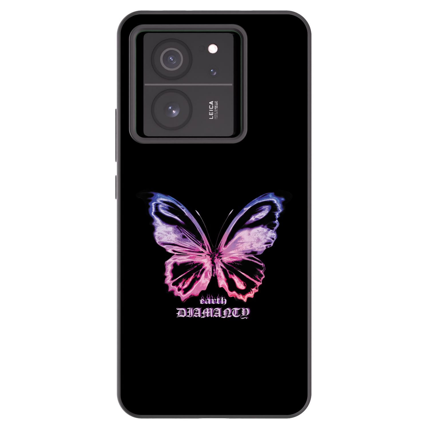 Picasee silikónový čierny obal pre Xiaomi 13T - Diamanty Purple