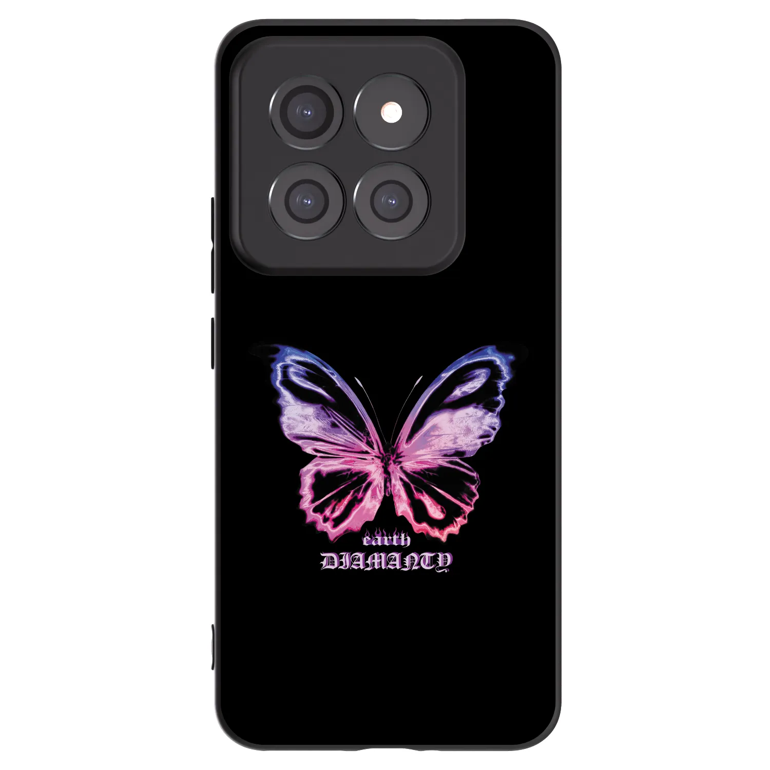 Picasee silikónový čierny obal pre Xiaomi 14 Pro - Diamanty Purple