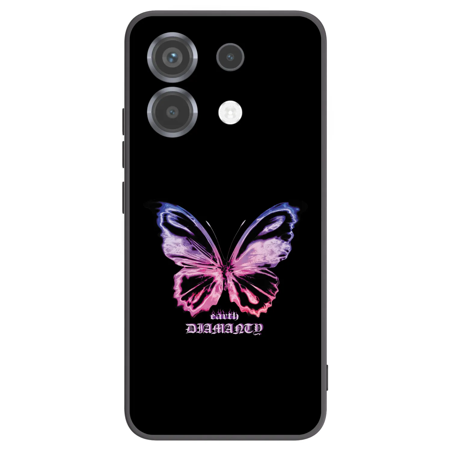 Picasee silikónový čierny obal pre Xiaomi Poco X6 - Diamanty Purple
