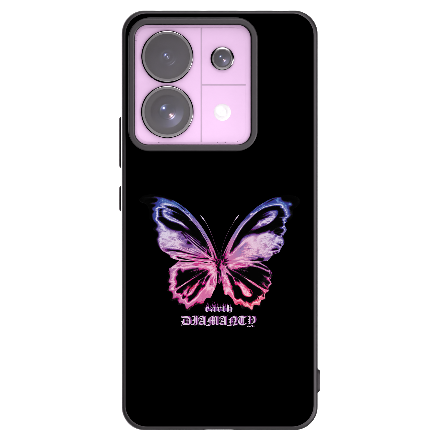 Picasee silikónový čierny obal pre Xiaomi Redmi Note 13 Pro 5G - Diamanty Purple