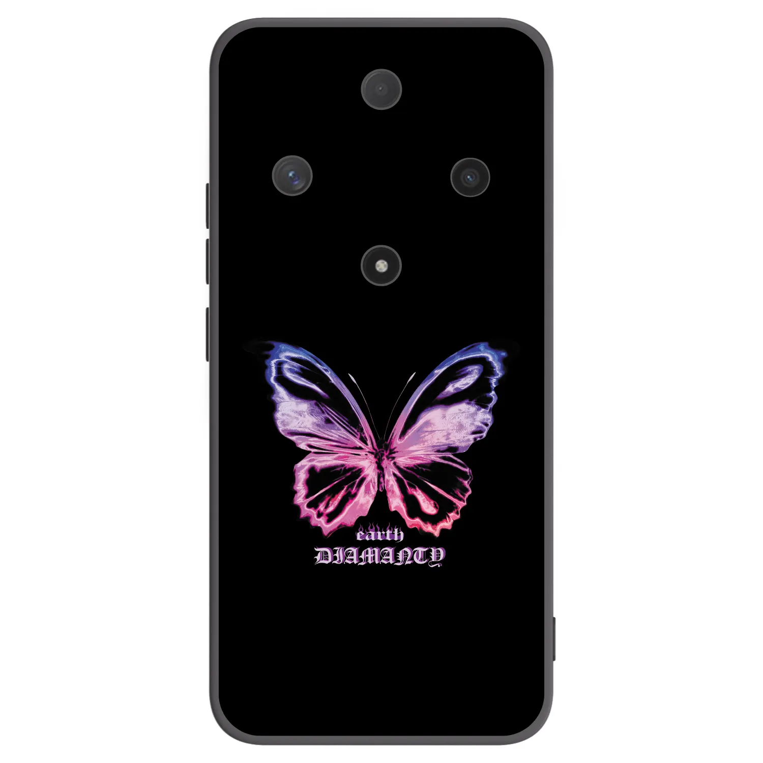 Picasee silikónový čierny obal pre Honor Magic6 Lite 5G - Diamanty Purple