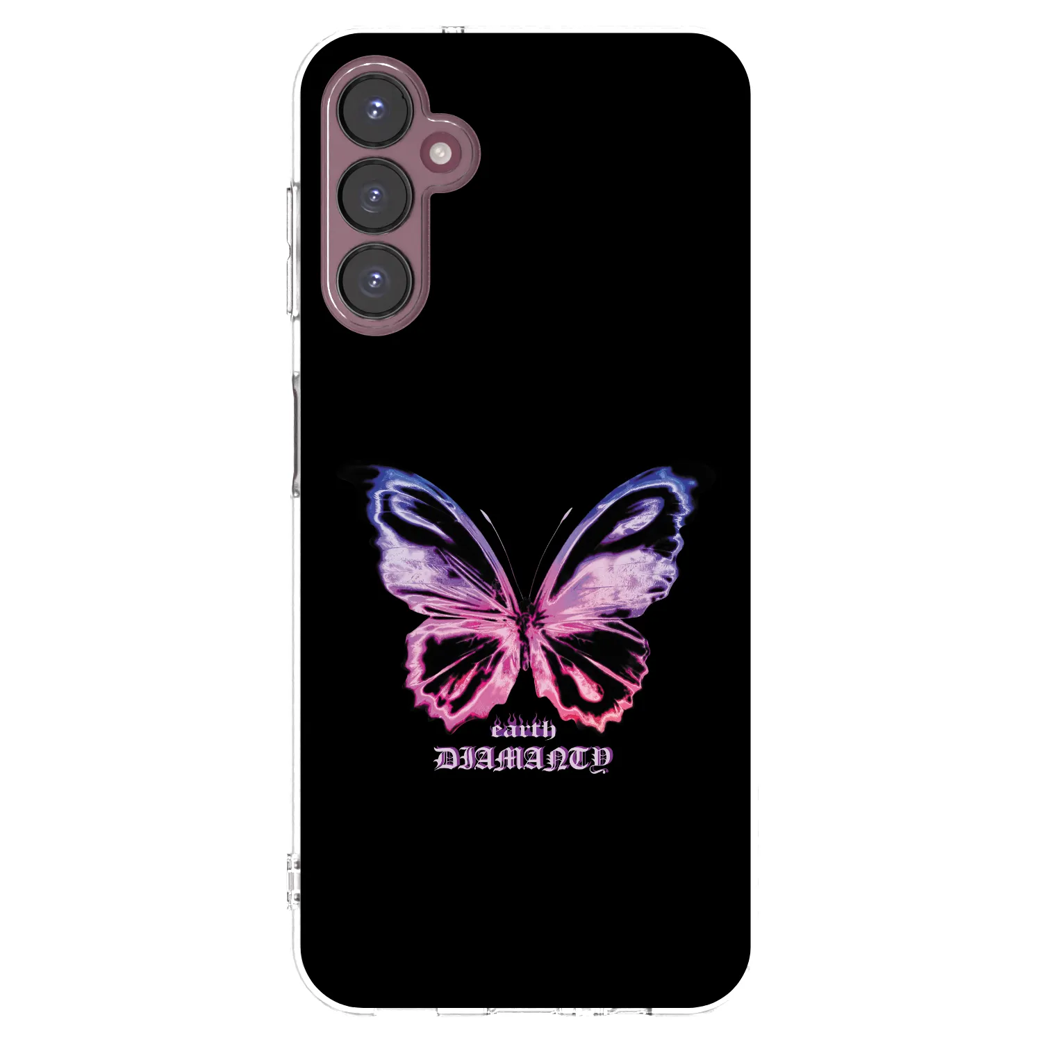 Picasee silikónový prehľadný obal pre Samsung Galaxy A05s A057G - Diamanty Purple