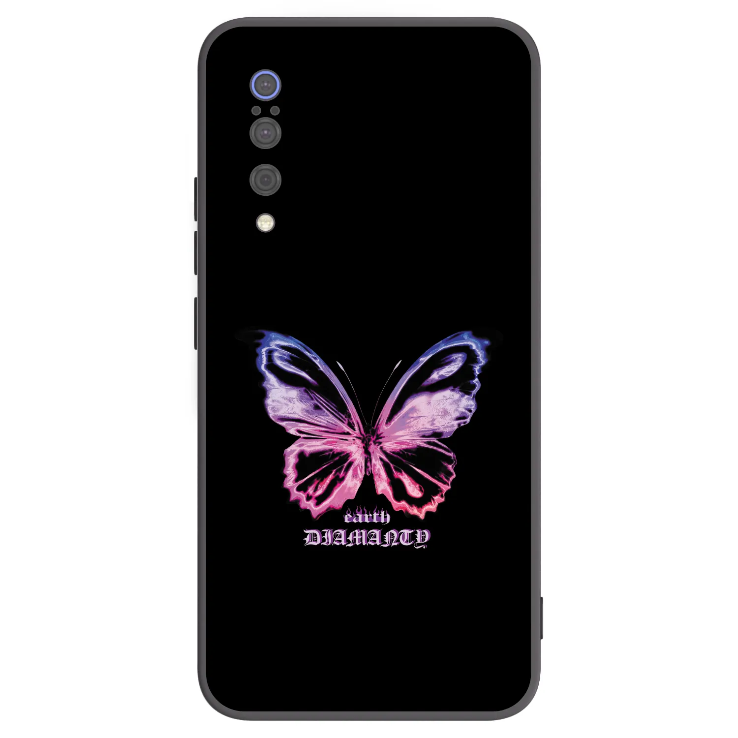 Picasee silikónový čierny obal pre Xiaomi Mi 9 - Diamanty Purple