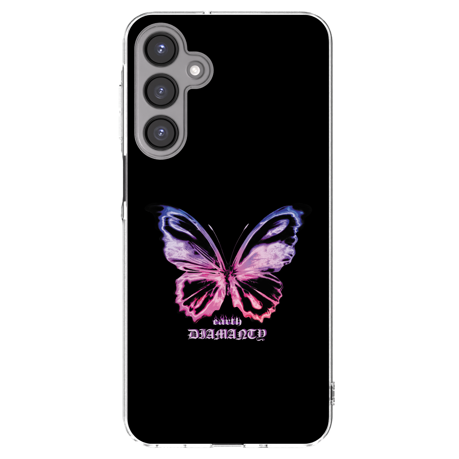 Picasee silikónový prehľadný obal pre Samsung Galaxy A16 5G - Diamanty Purple
