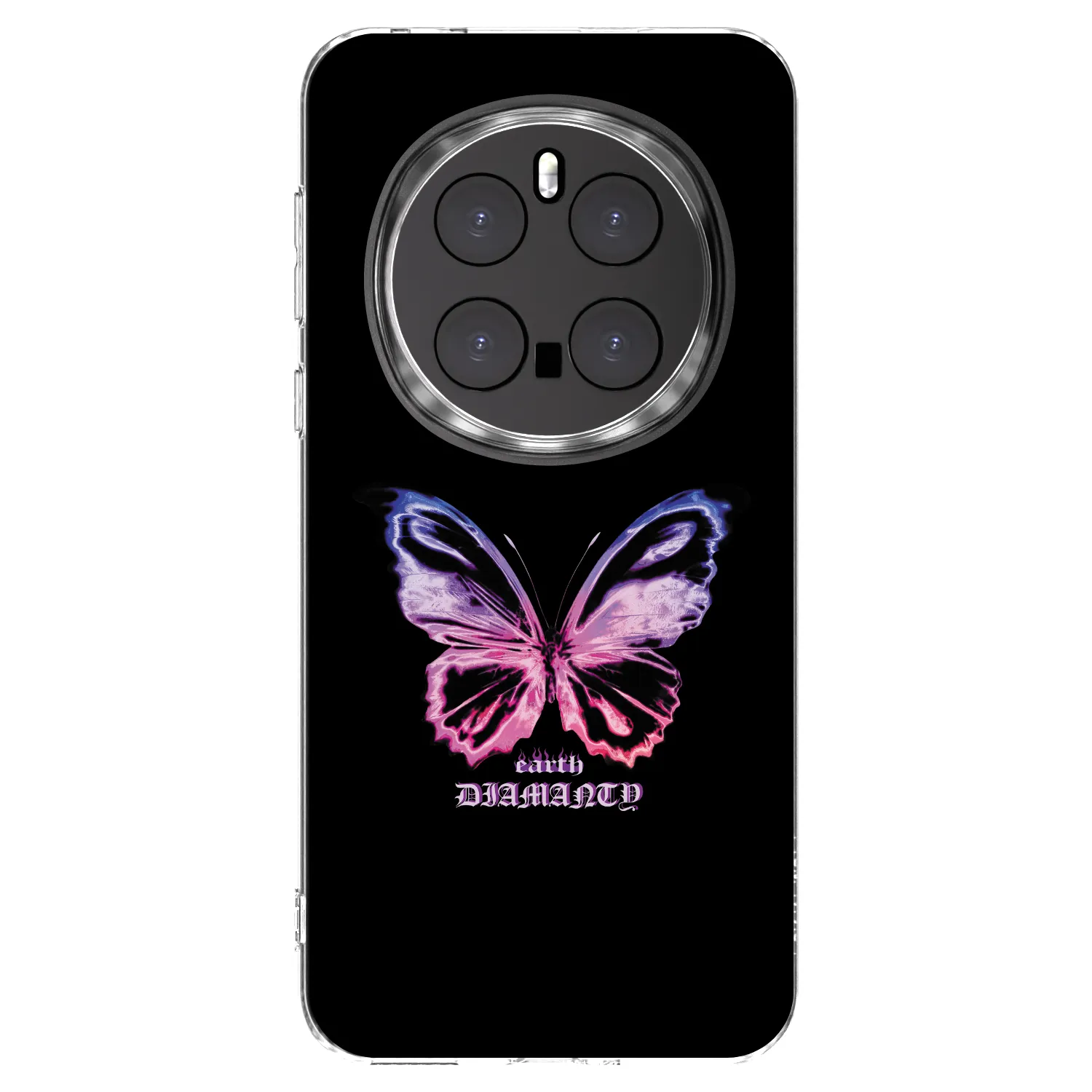 Picasee silikónový prehľadný obal pre Honor Magic7 Pro 5G - Diamanty Purple