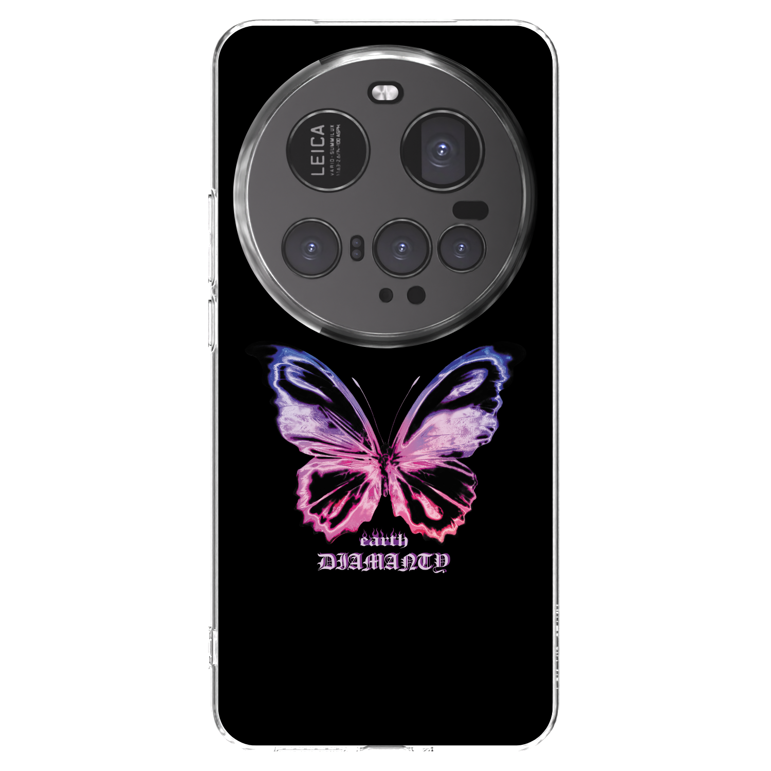 Picasee silikónový prehľadný obal pre Xiaomi 15 Ultra - Diamanty Purple