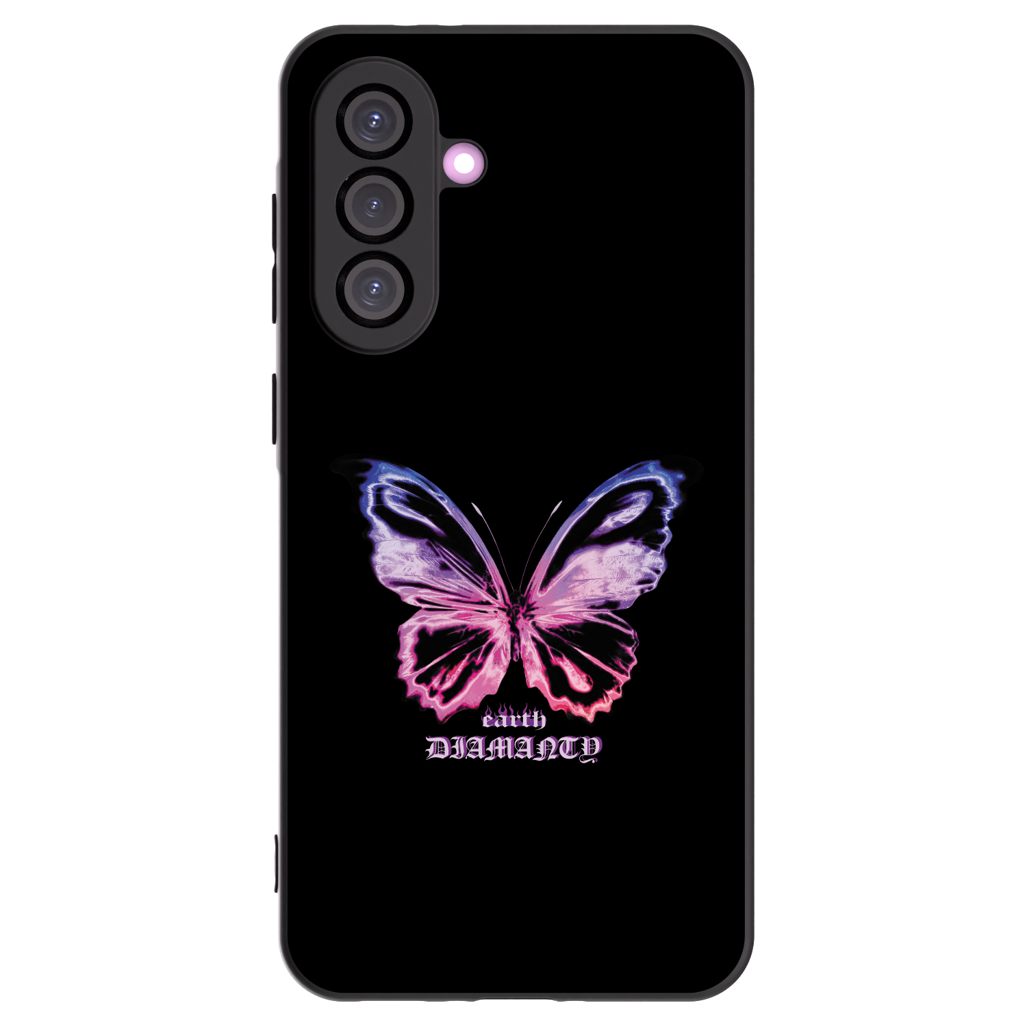 Picasee silikónový čierny obal pre Samsung Galaxy A36 5G - Diamanty Purple