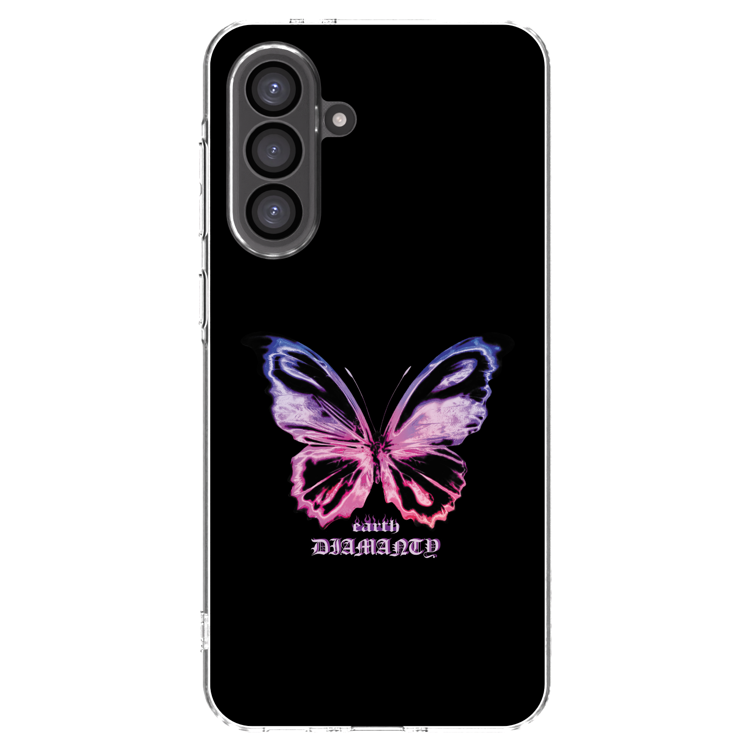 Picasee silikónový prehľadný obal pre Samsung Galaxy A36 5G - Diamanty Purple