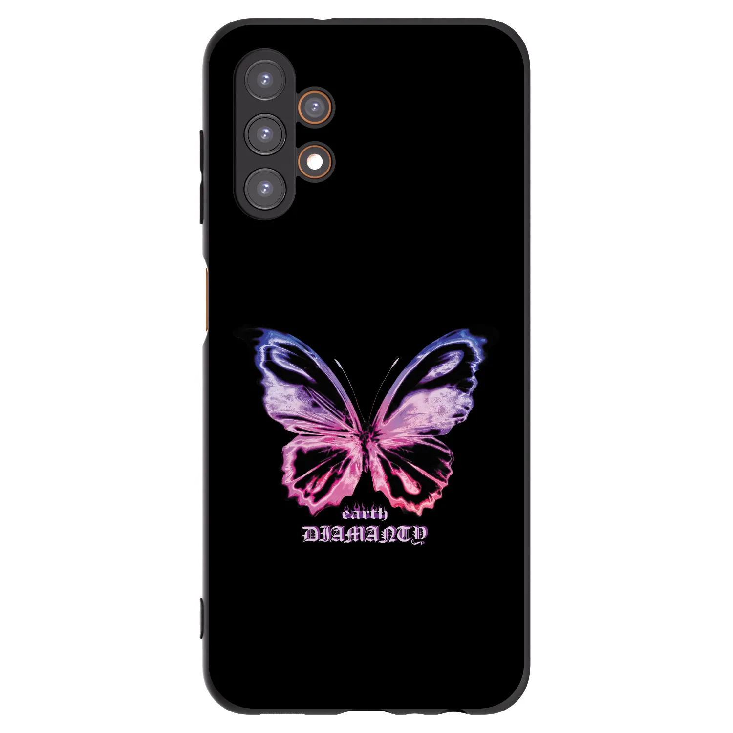 Picasee silikónový čierny obal pre Samsung Galaxy A13 5G - Diamanty Purple