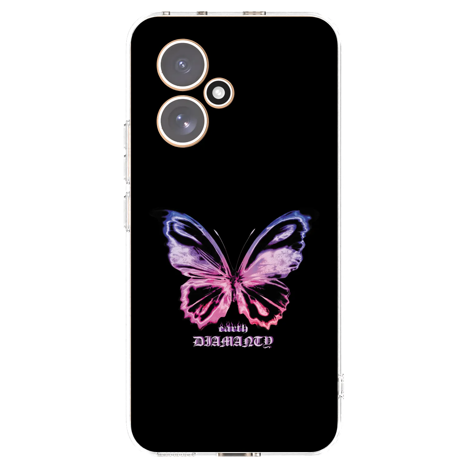 Picasee silikónový prehľadný obal pre Honor 400 5G - Diamanty Purple