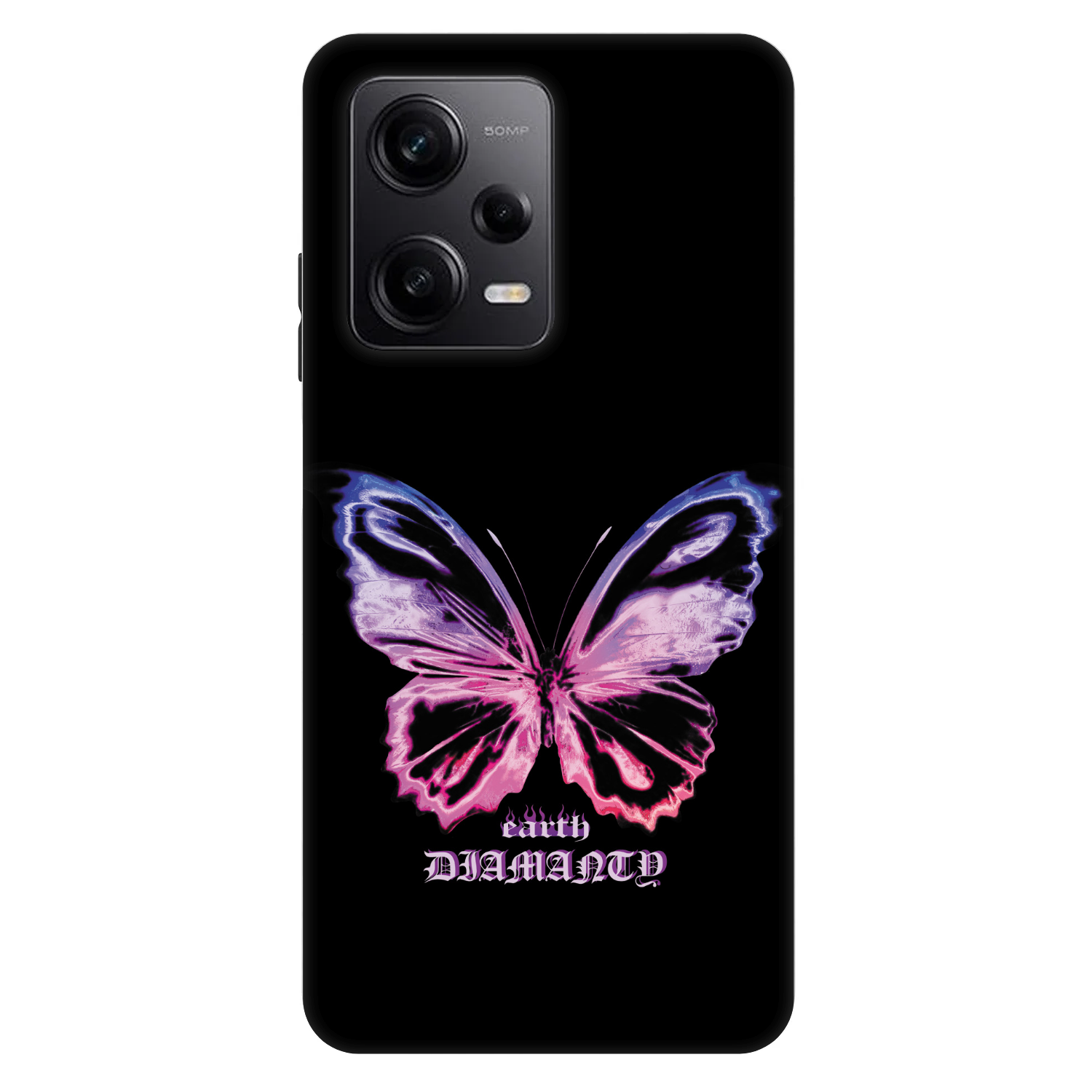 Picasee Fashion Case pre Xiaomi Redmi Note 12 Pro+ 5G - Diamanty Purple