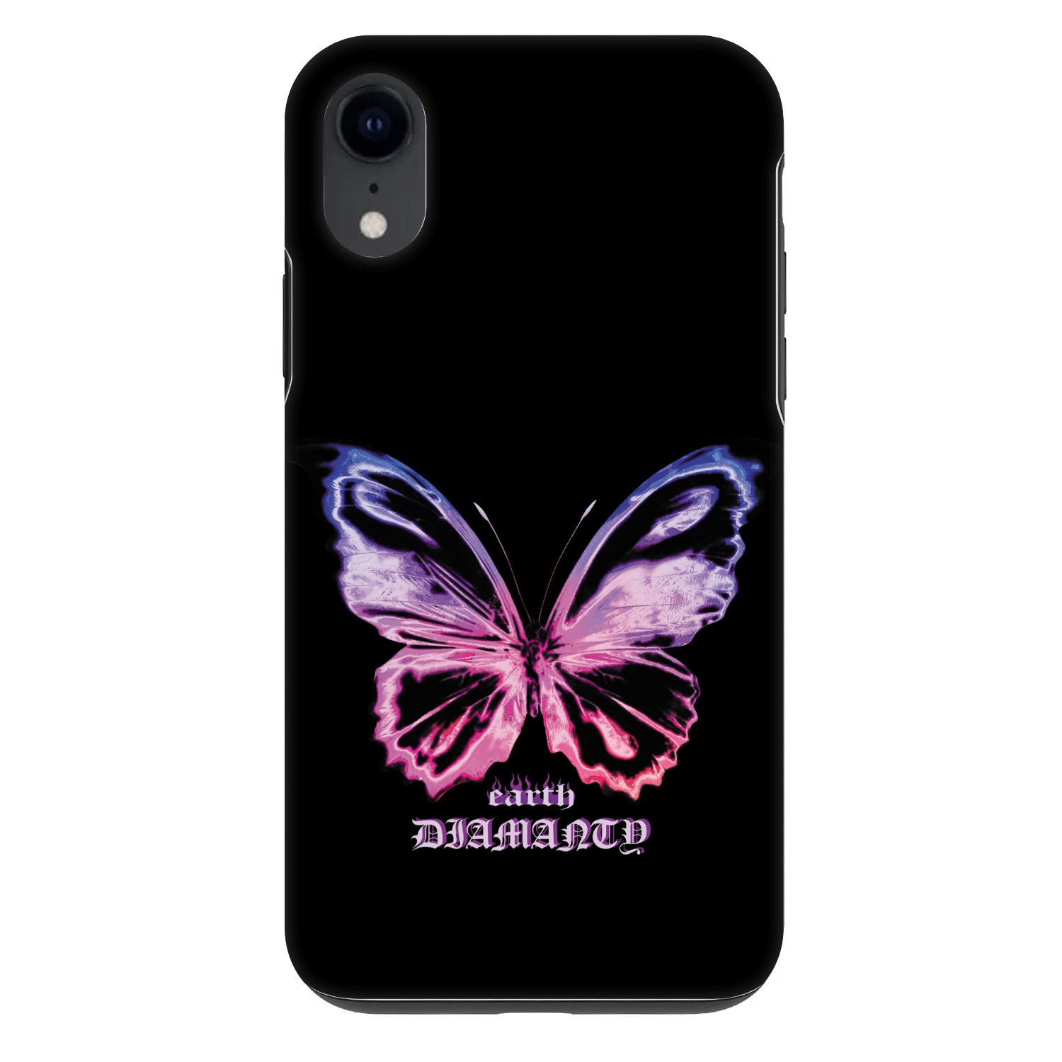 Picasee Fashion Case pre Apple iPhone XR - Diamanty Purple