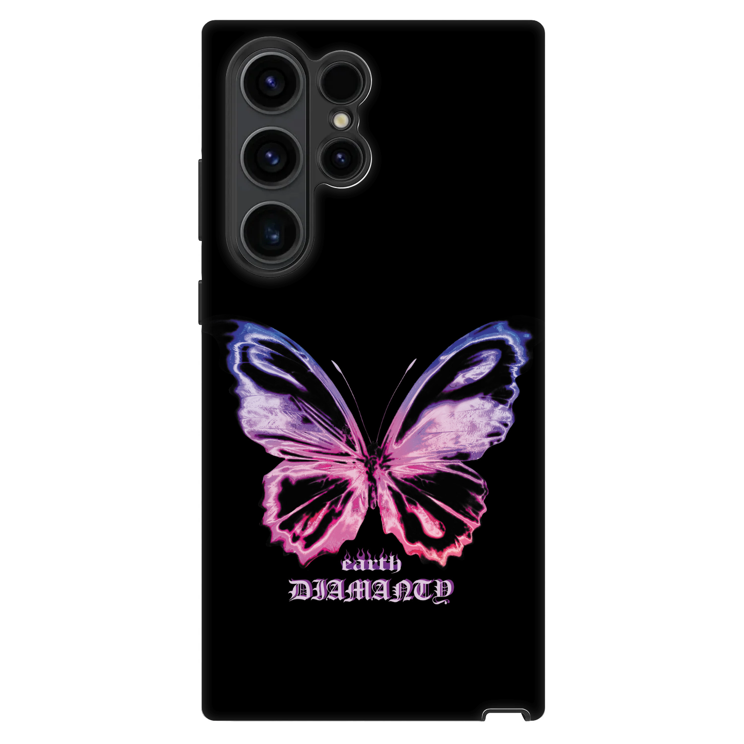 Picasee Fashion Case pre Samsung Galaxy S23 Ultra 5G - Diamanty Purple