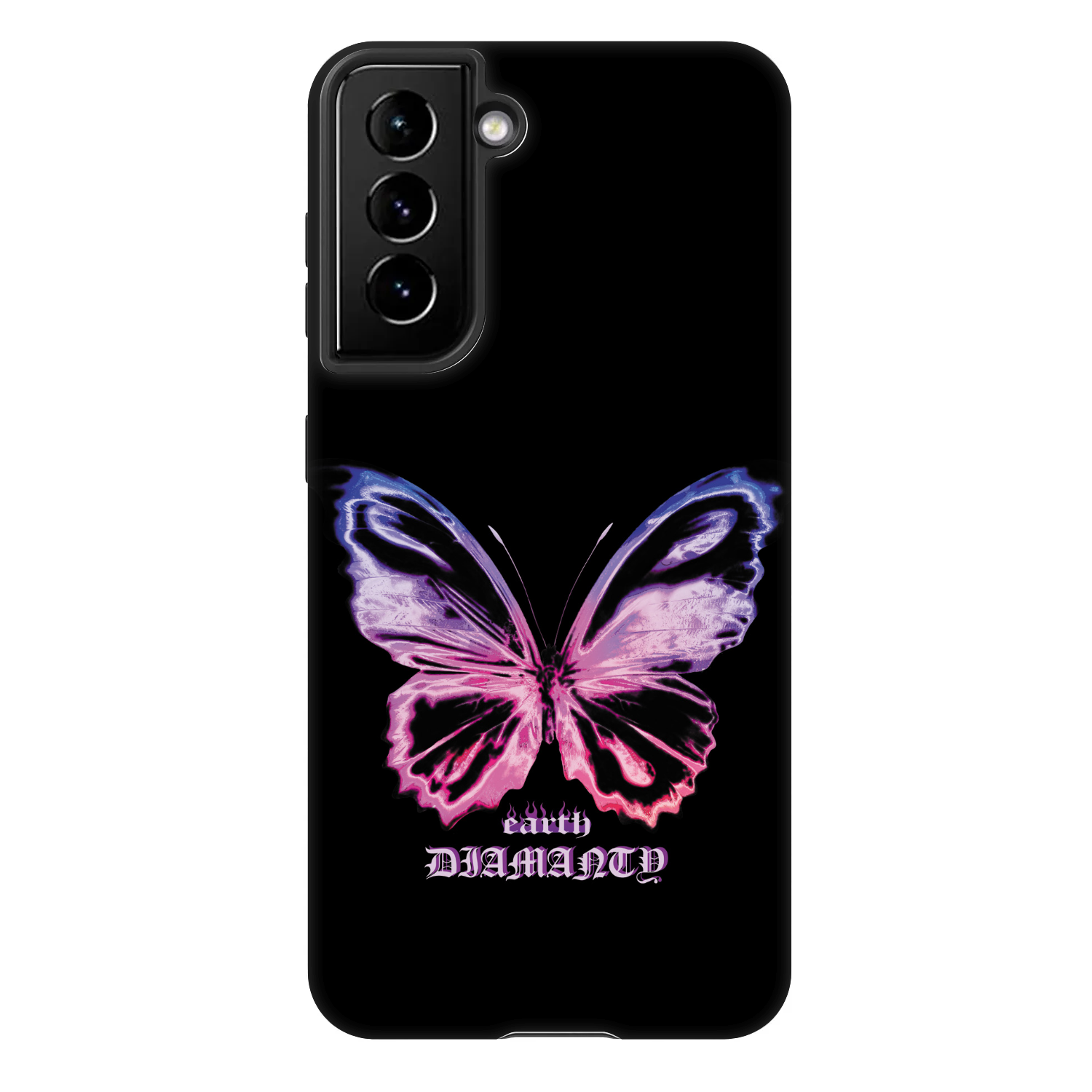 Picasee Fashion Case pre Samsung Galaxy S22 5G - Diamanty Purple