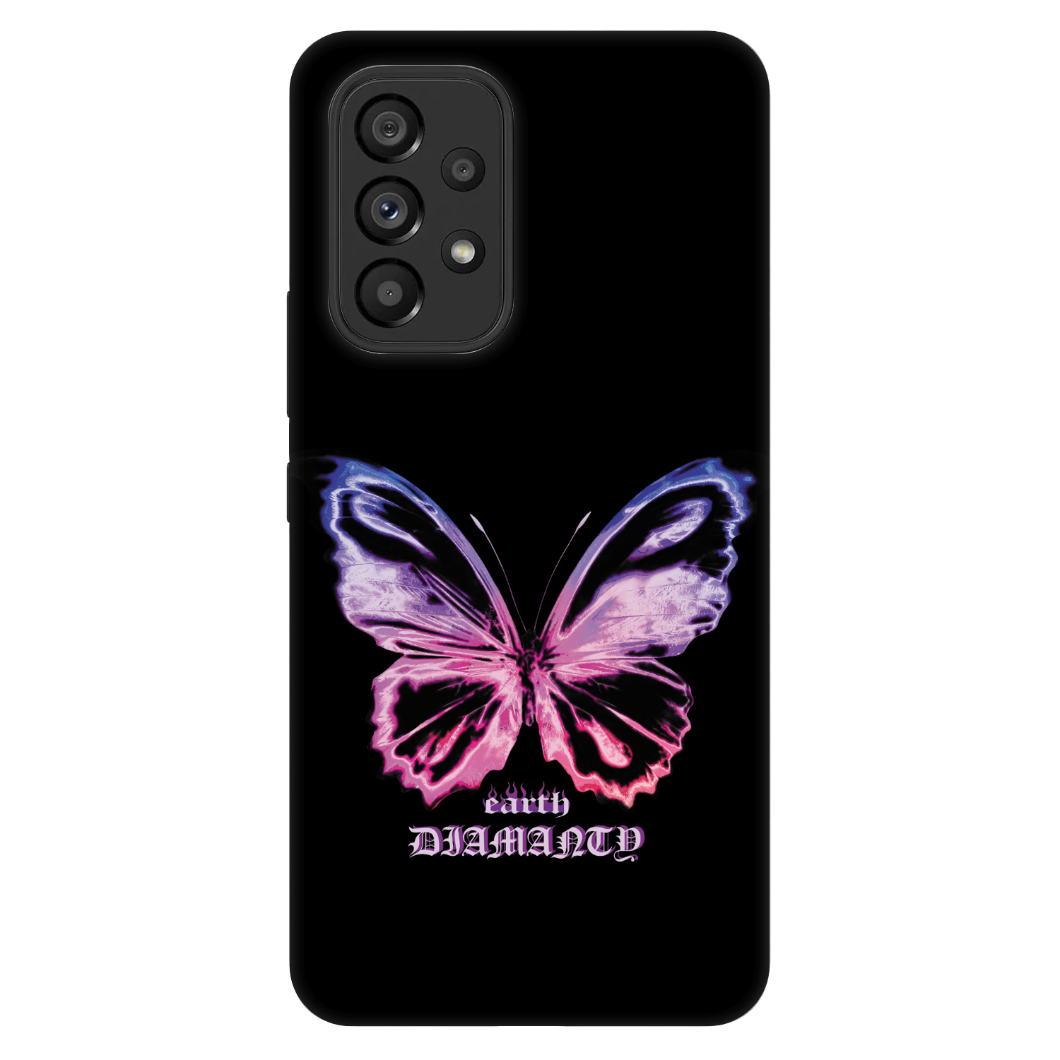 Picasee Fashion Case pre Samsung Galaxy A53 5G A536 - Diamanty Purple
