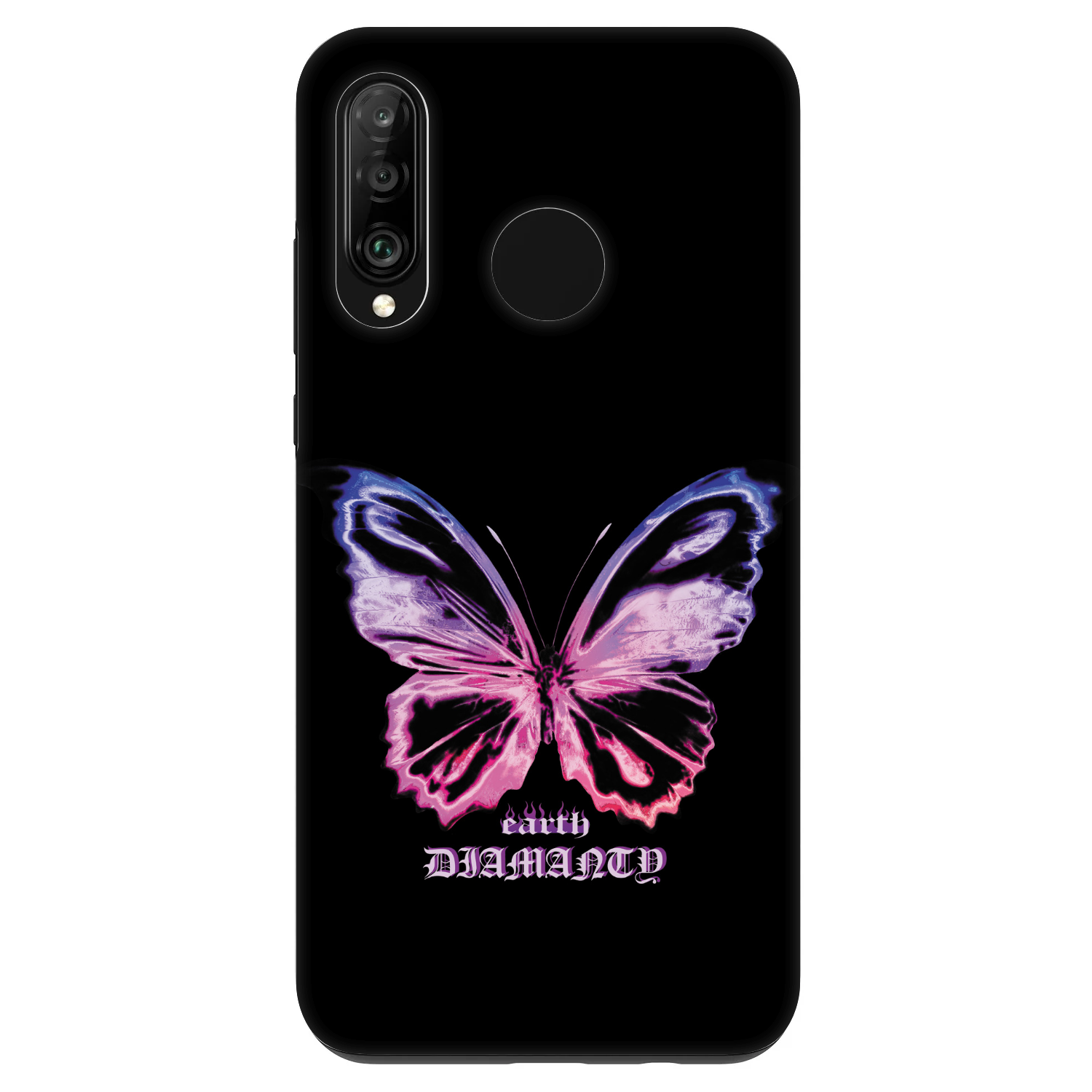 Picasee Fashion Case pre Huawei P30 Lite - Diamanty Purple