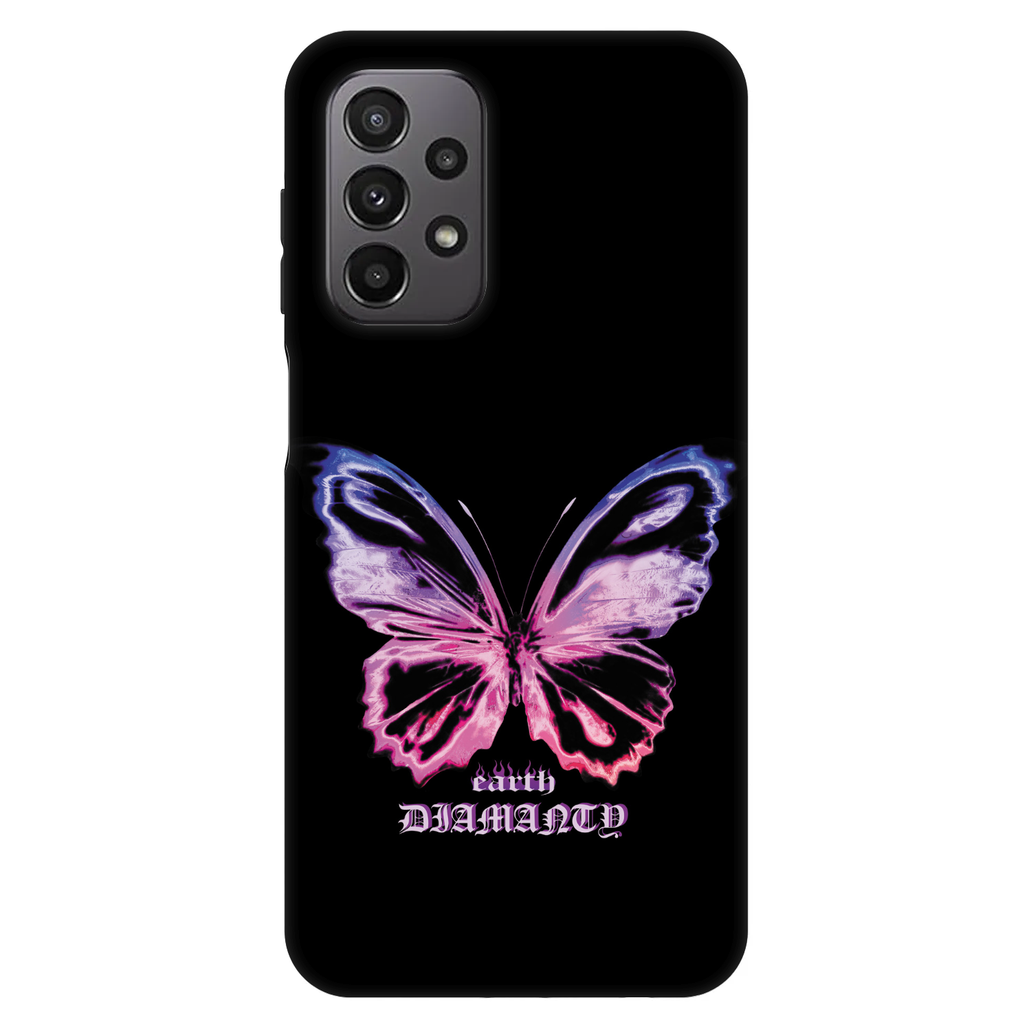 Picasee Fashion Case pre Samsung Galaxy A23 A235F 4G - Diamanty Purple