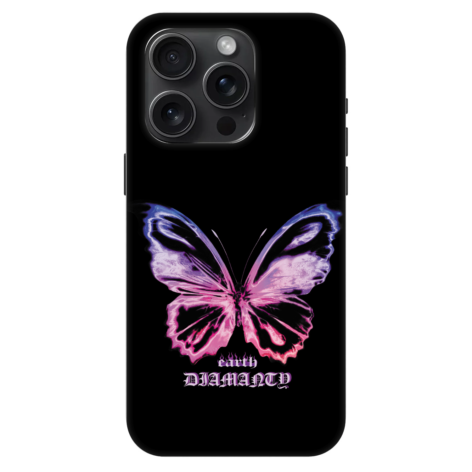 Fashion Case MagSafe pre Apple iPhone 15 Pro - Diamanty Purple