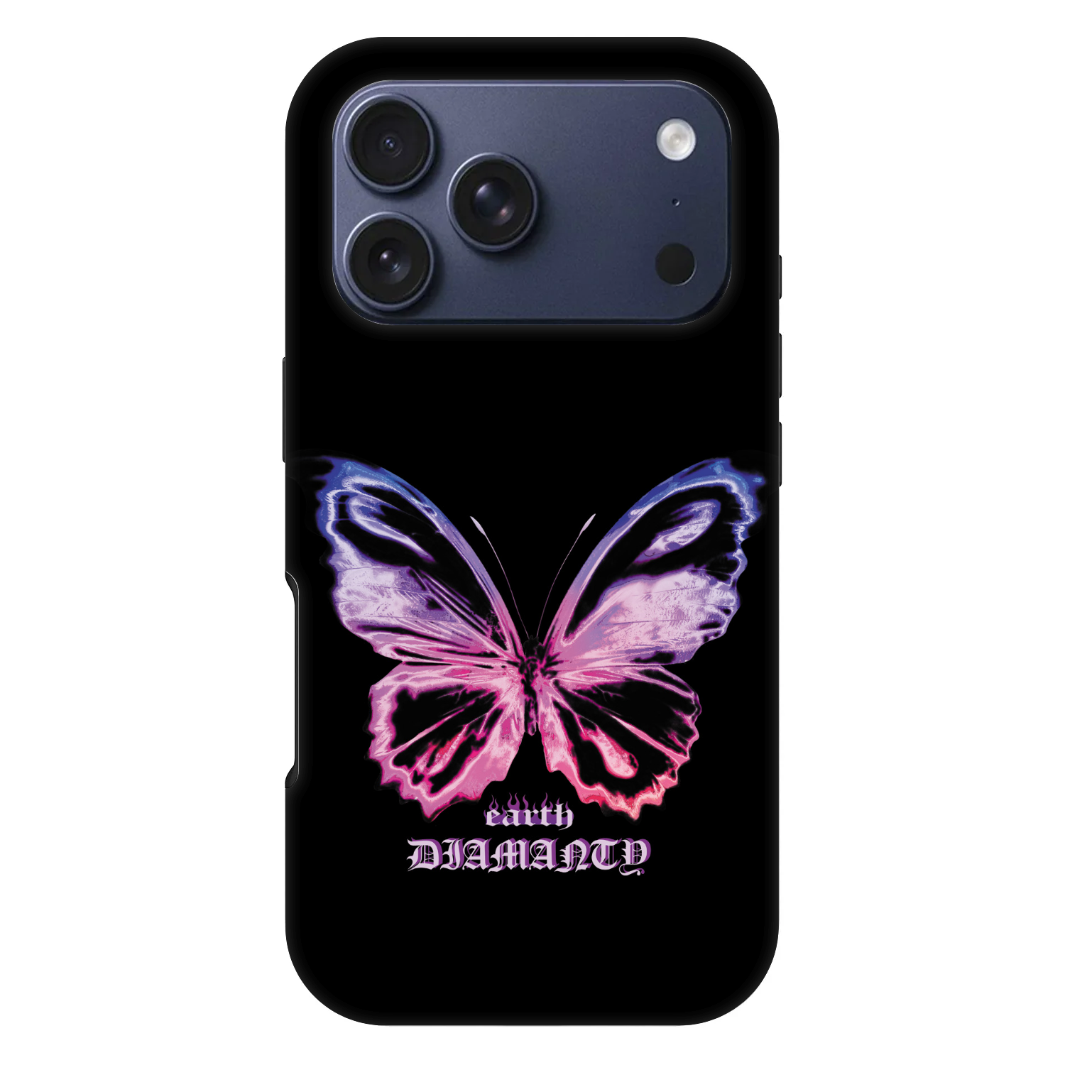 Picasee Fashion Case MagSafe pre Apple iPhone 17 Pro - Diamanty Purple