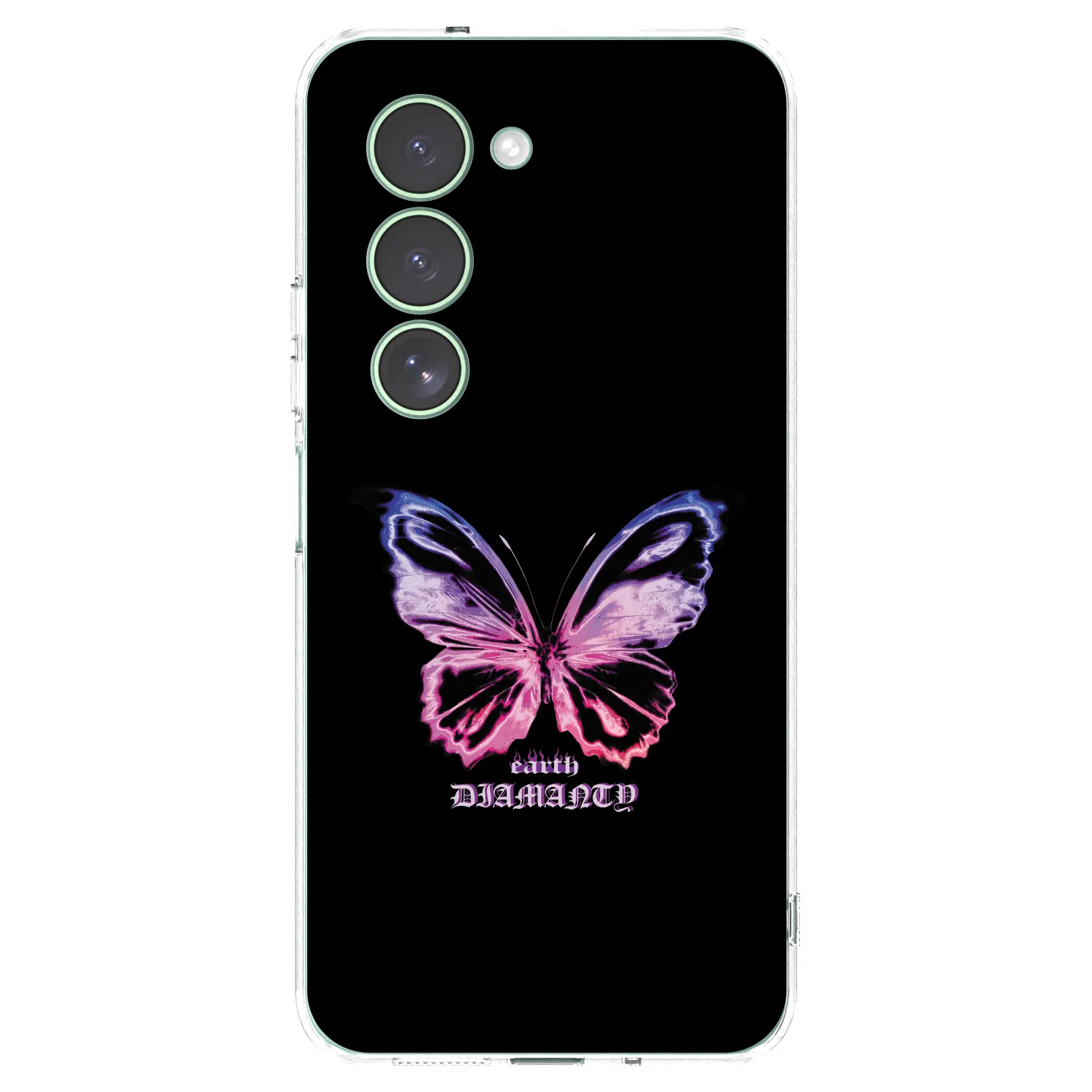 Picasee silikónový prehľadný obal pre Xiaomi Redmi 15 5G - Diamanty Purple