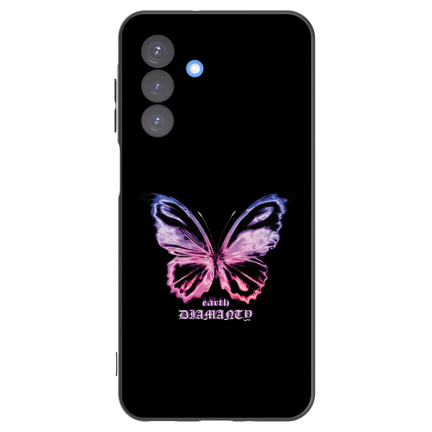Picasee silikónový čierny obal pre Samsung Galaxy A17 5G - Diamanty Purple
