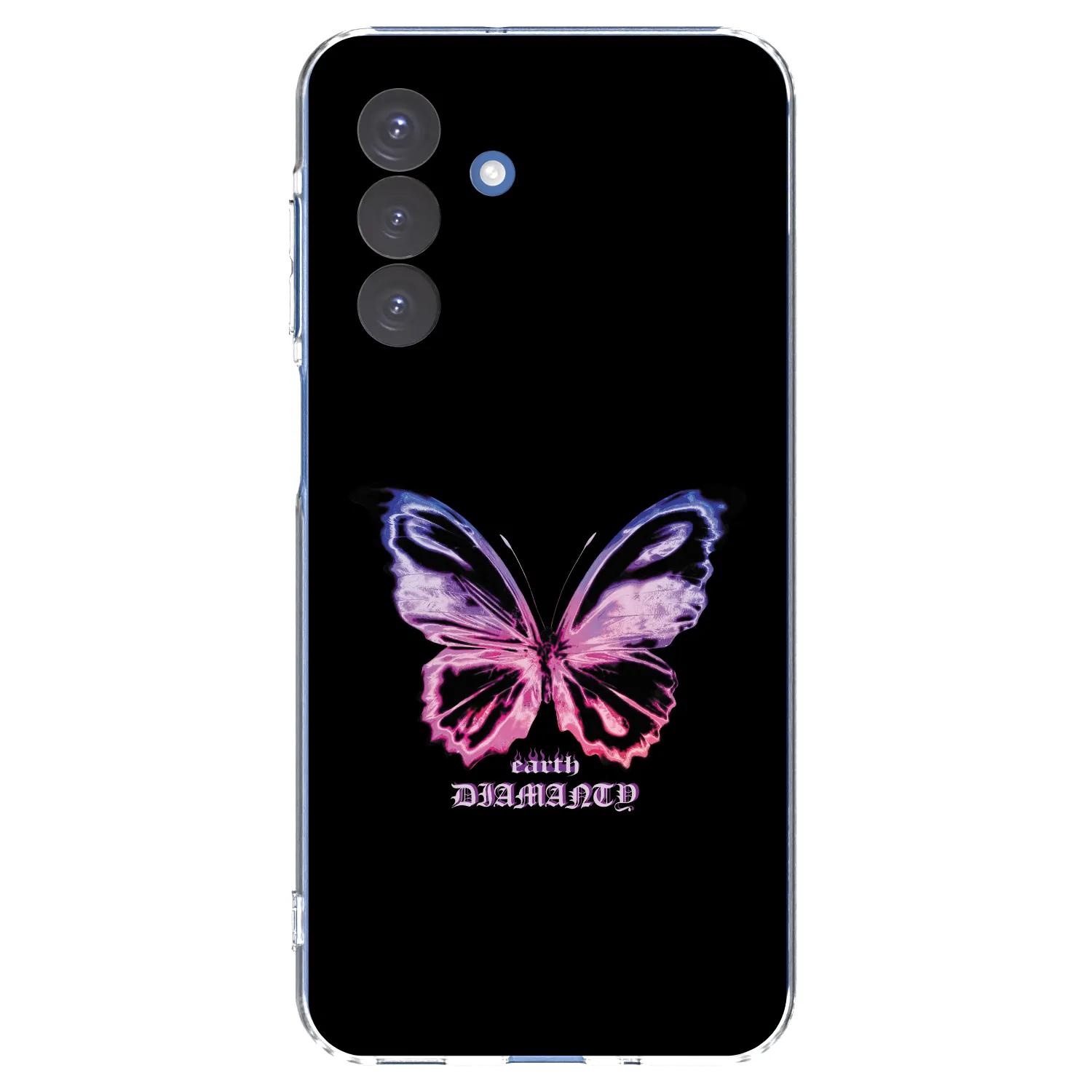 Picasee silikónový prehľadný obal pre Samsung Galaxy A17 5G - Diamanty Purple