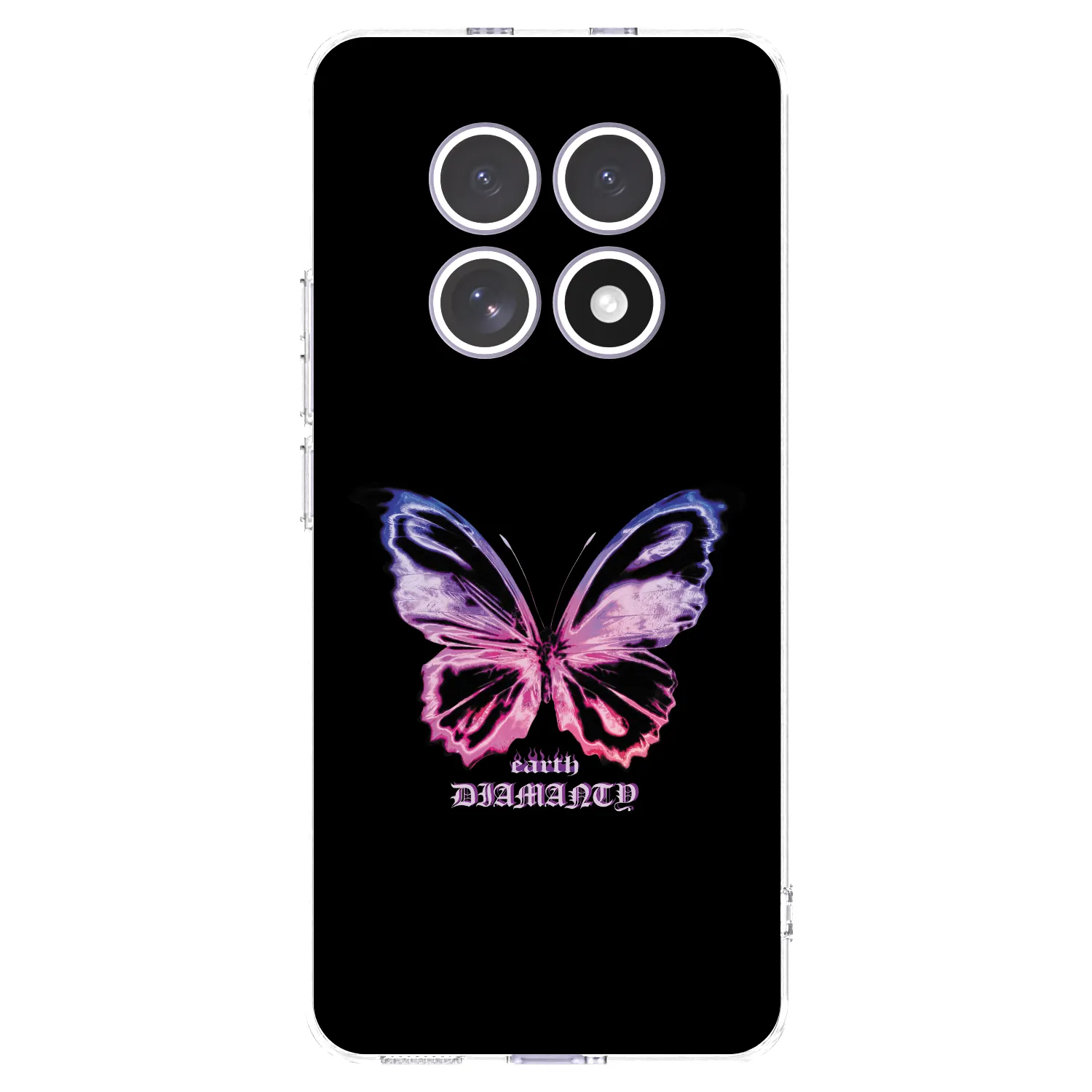 Picasee silikónový prehľadný obal pre Xiaomi Redmi Note 15 - Diamanty Purple
