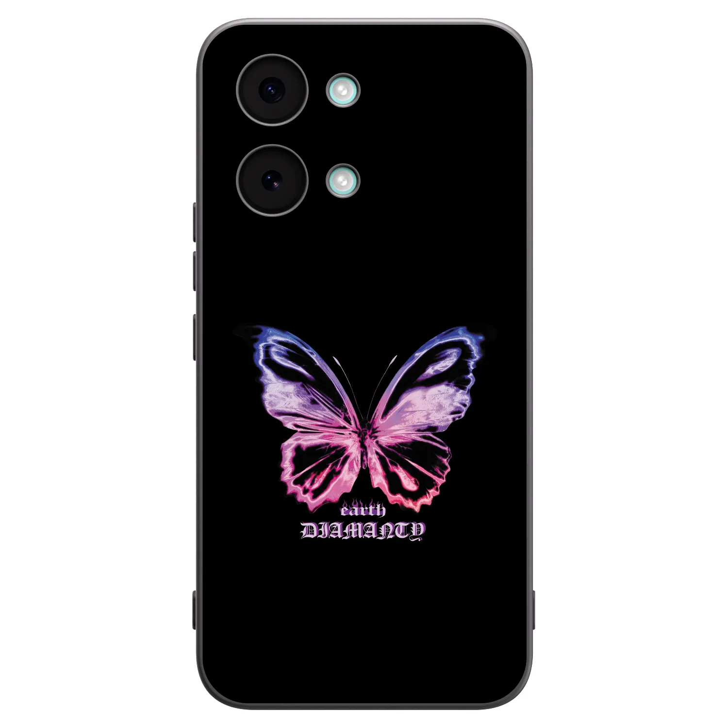 Picasee silikónový čierny obal pre Xiaomi Poco X8 Pro Max - Diamanty Purple