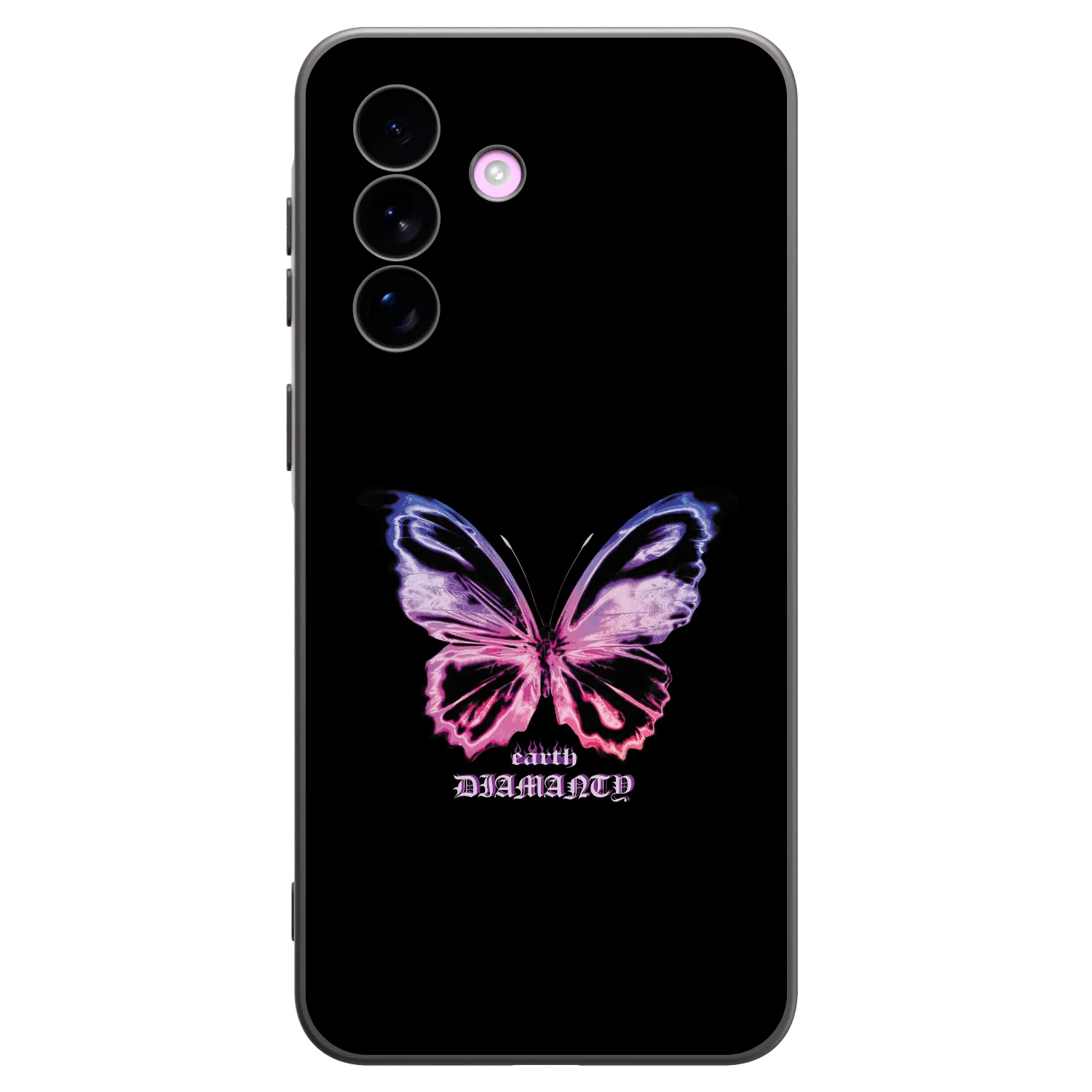 Picasee silikónový čierny obal pre Samsung Galaxy A57 5G - Diamanty Purple