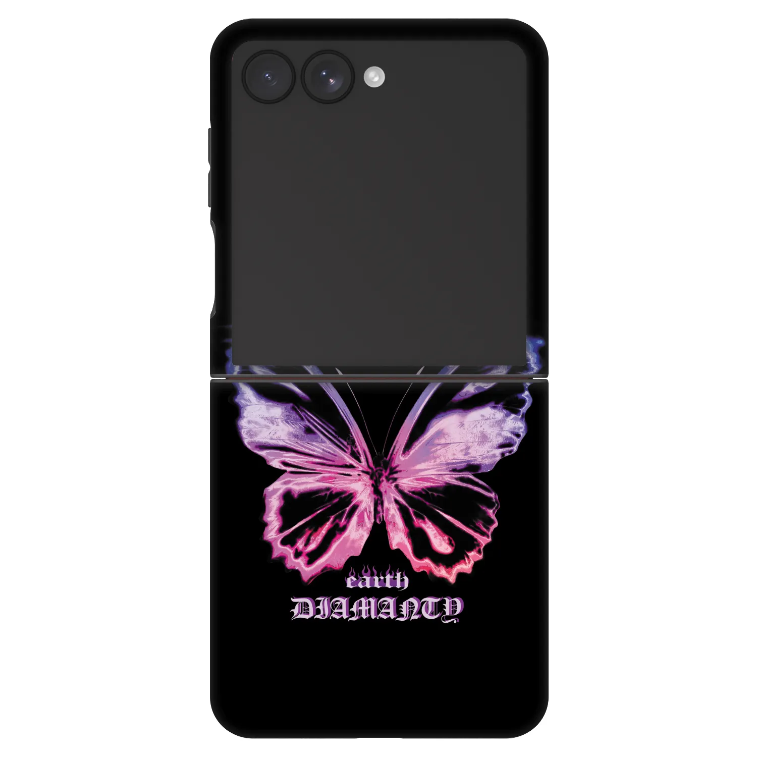 Picasee Fashion Case pre Samsung Galaxy Z Flip7 5G - Diamanty Purple