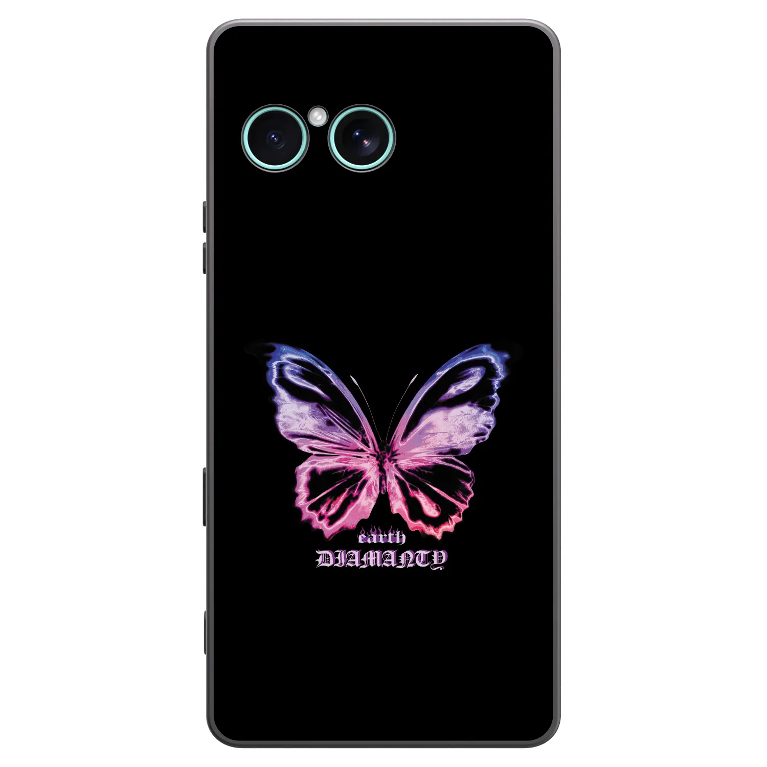 Picasee silikónový čierny obal pre Sony Xperia 10 VII - Diamanty Purple