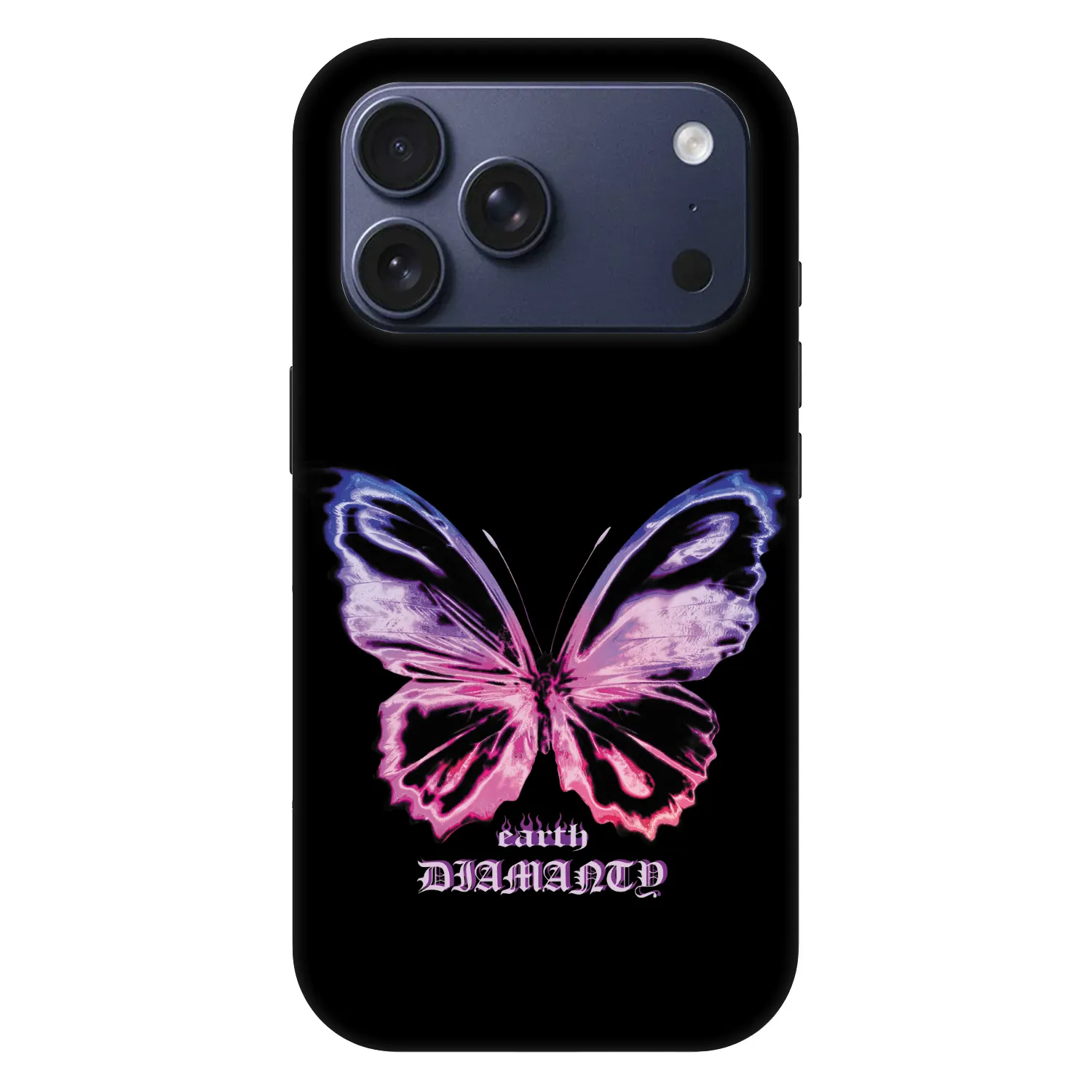 Picasee Fashion Case MagSafe pre Apple iPhone 18 Pro - Diamanty Purple