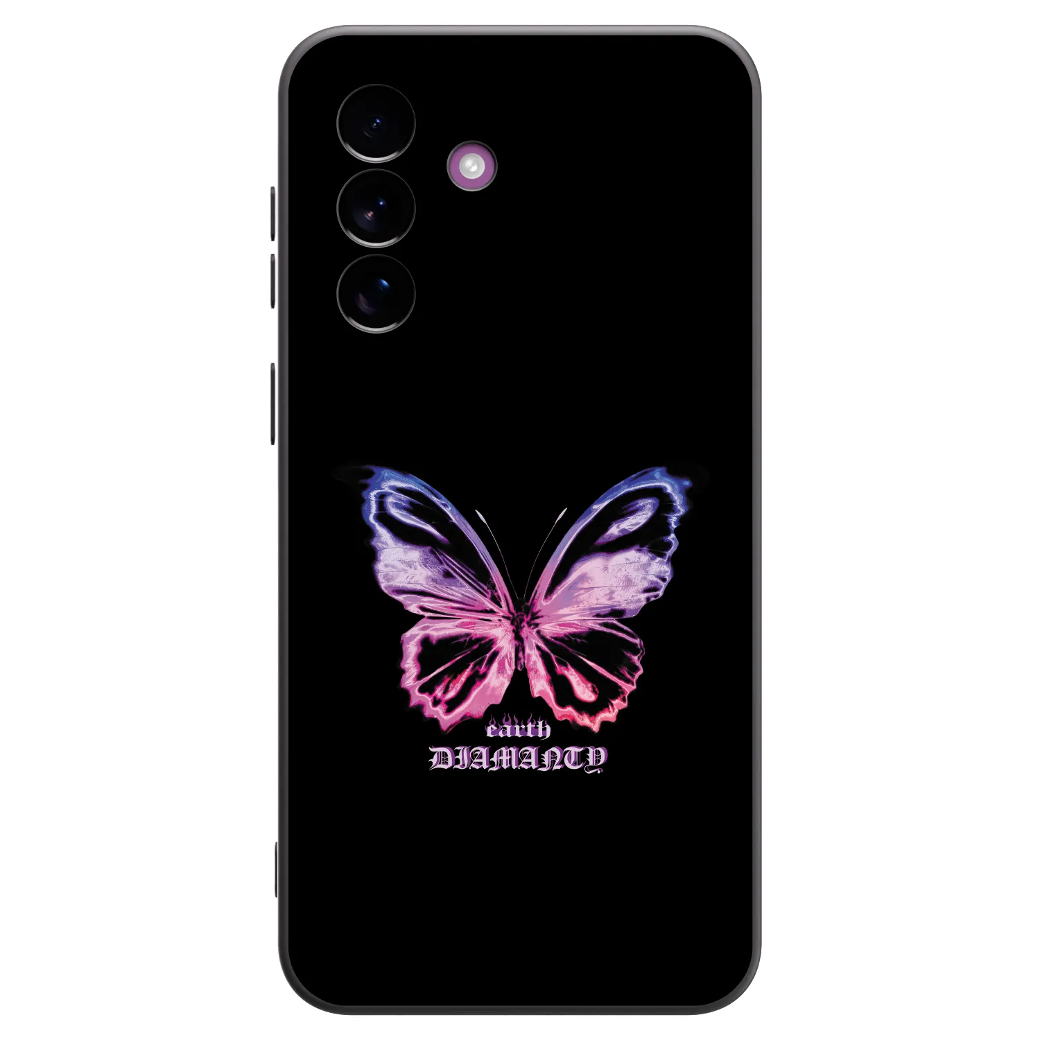 Picasee silikónový čierny obal pre Samsung Galaxy A37 - Diamanty Purple