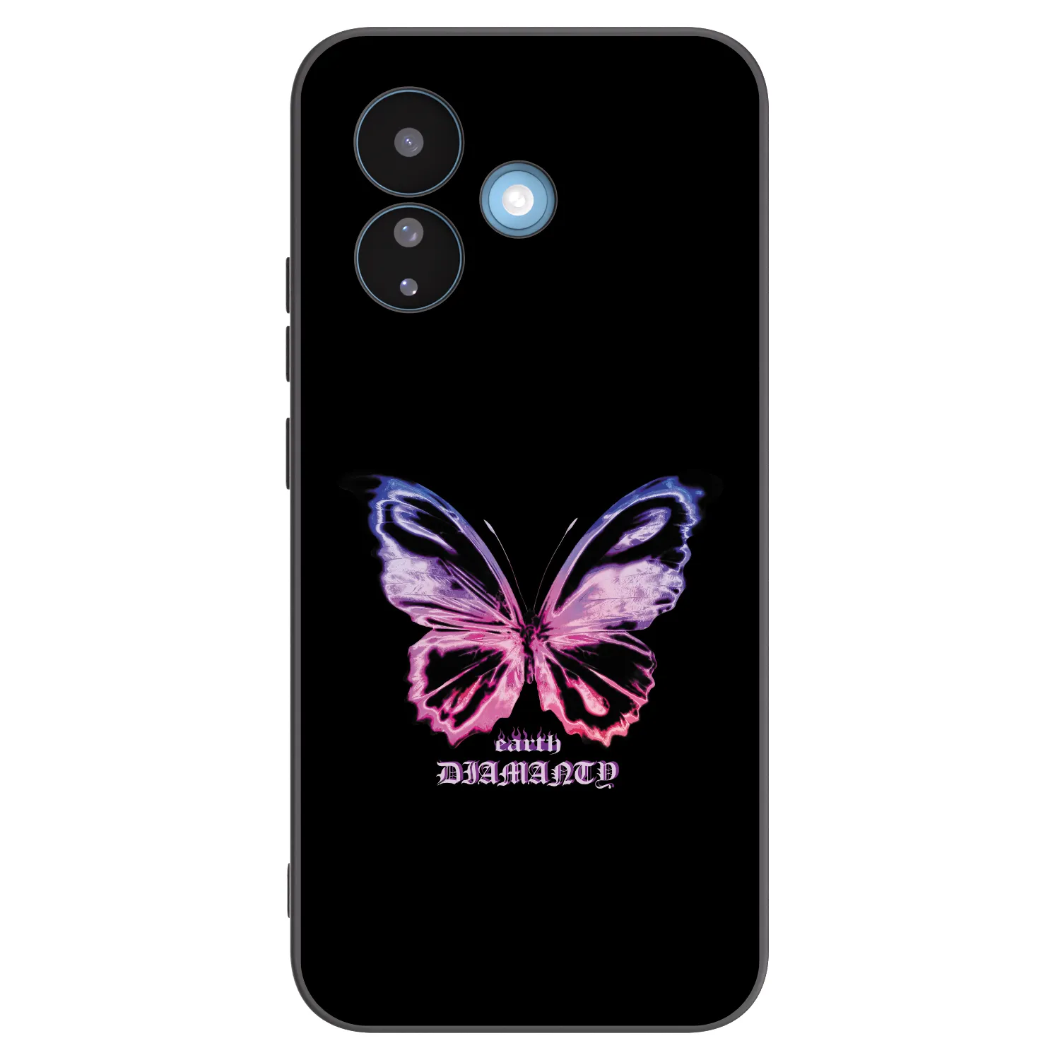 Picasee silikónový čierny obal pre Xiaomi Redmi Note 17 Pro 5G - Diamanty Purple