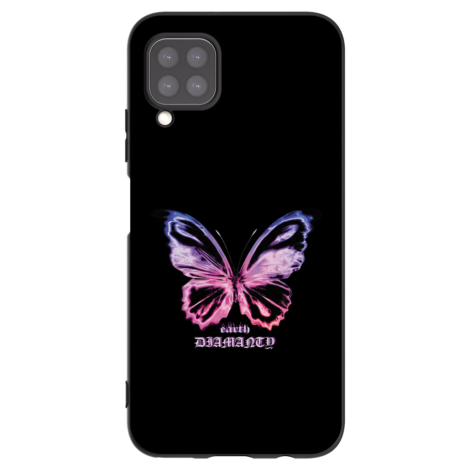 Picasee silikónový čierny obal pre Huawei P40 Lite - Diamanty Purple